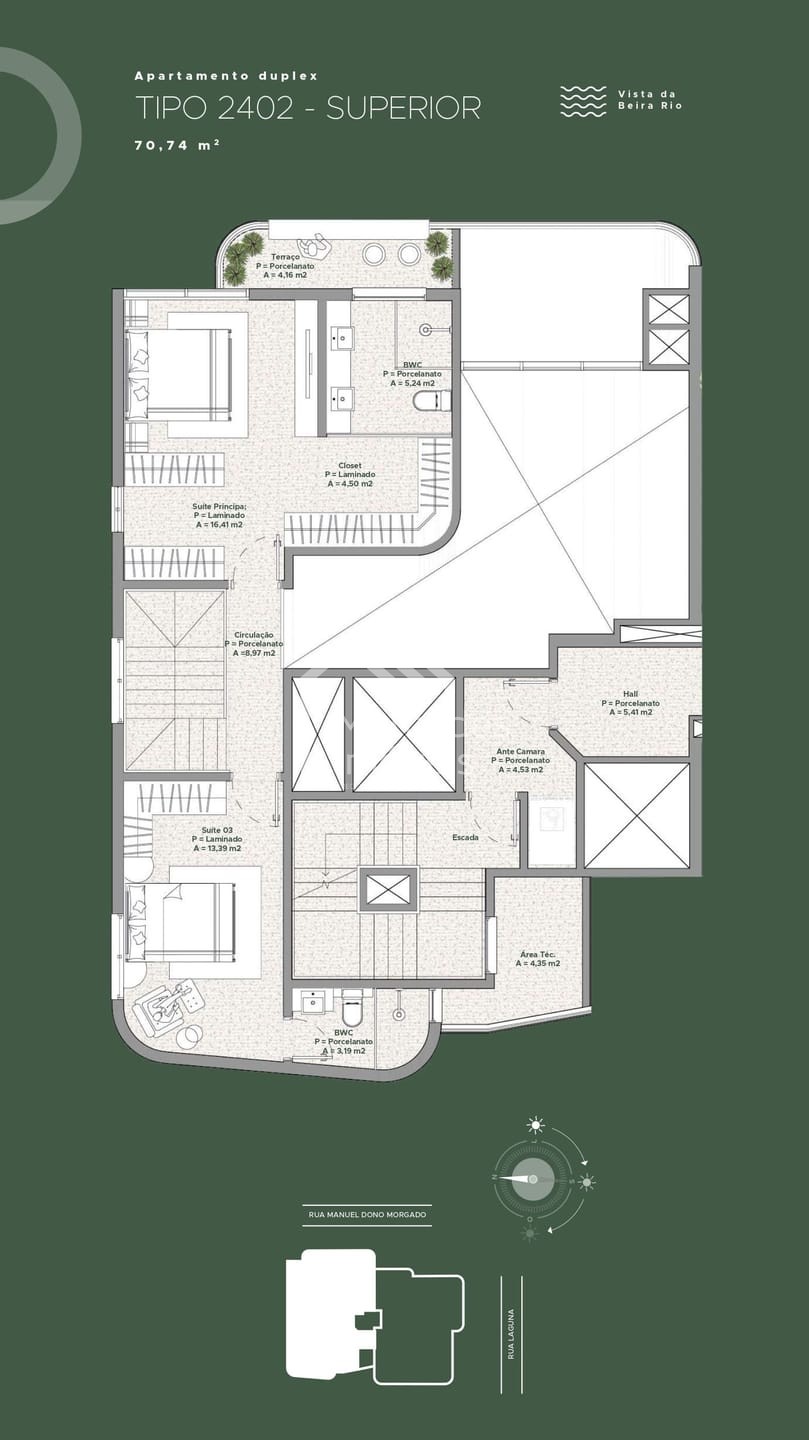 Foto 20 de Apartamento 3 suítes para alugar · Fazenda, Itajaí · LAGUNA 182