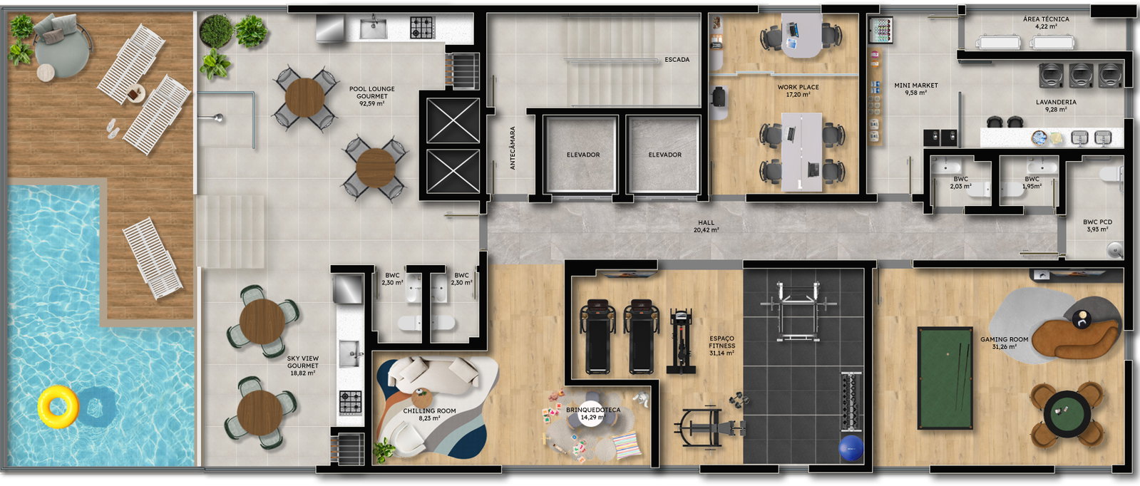 Planta 1 de Unique Smart Home