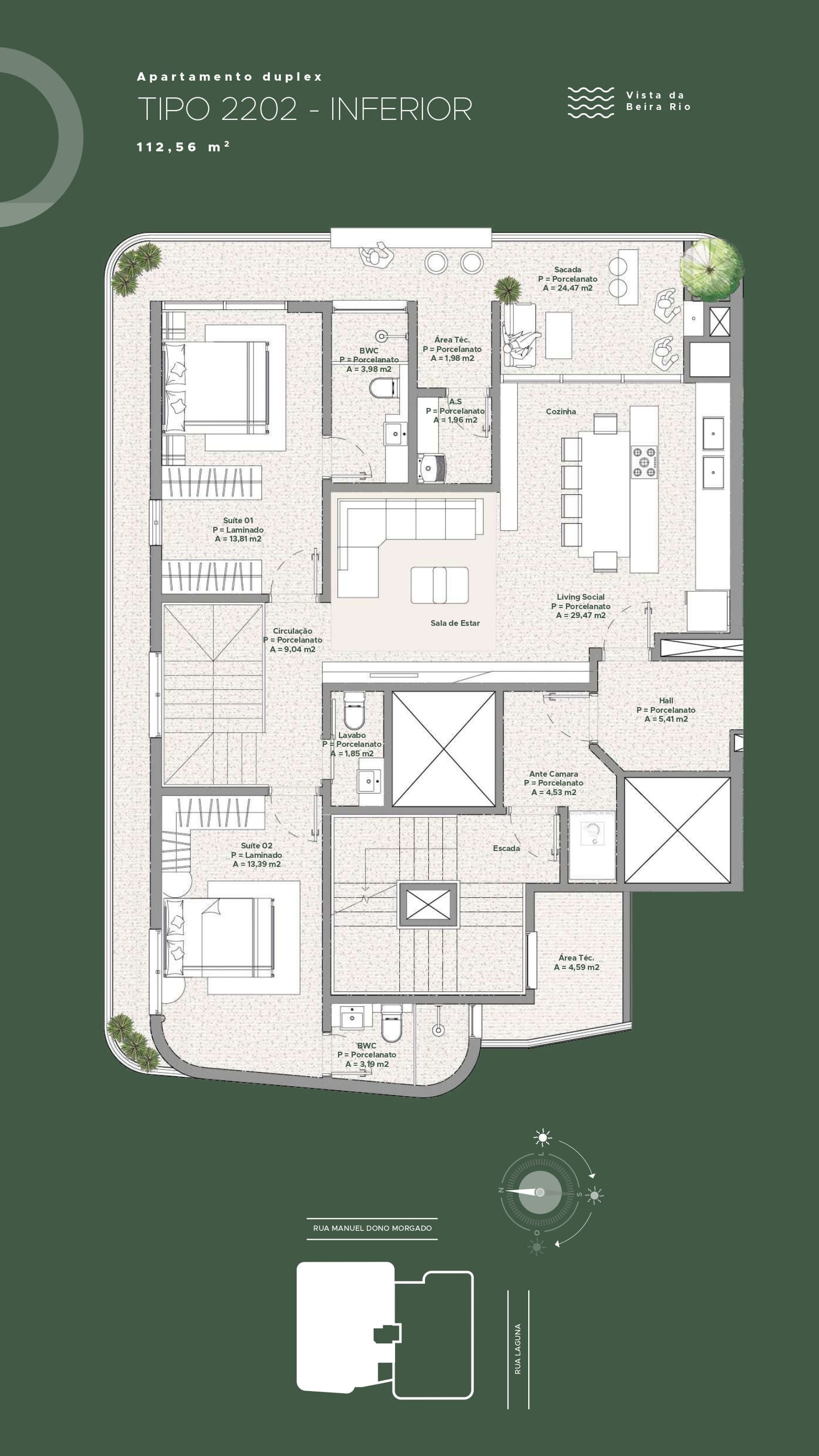 Planta 33 de Laguna 182
