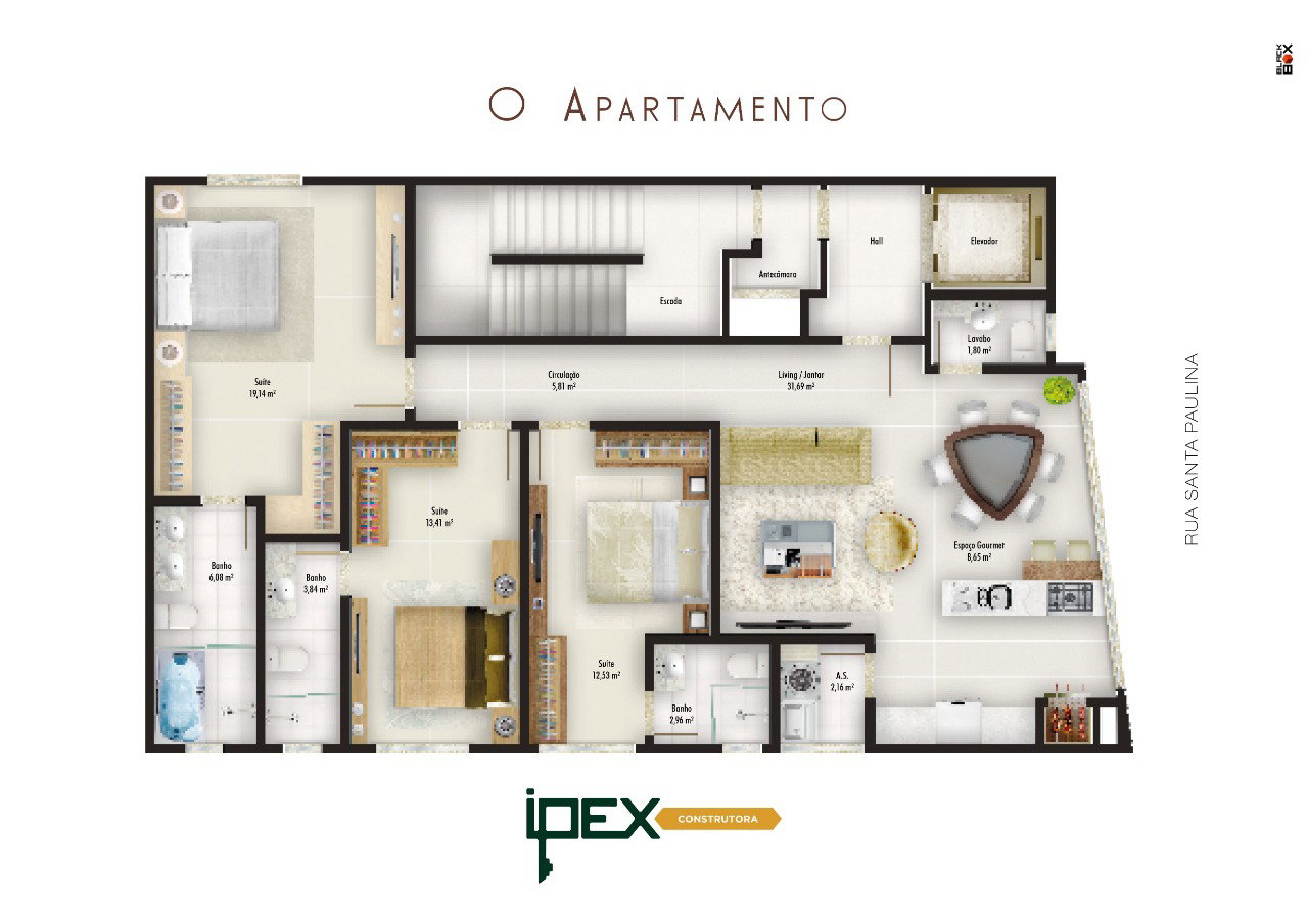 Planta 1 de Residencial Carpe Diem