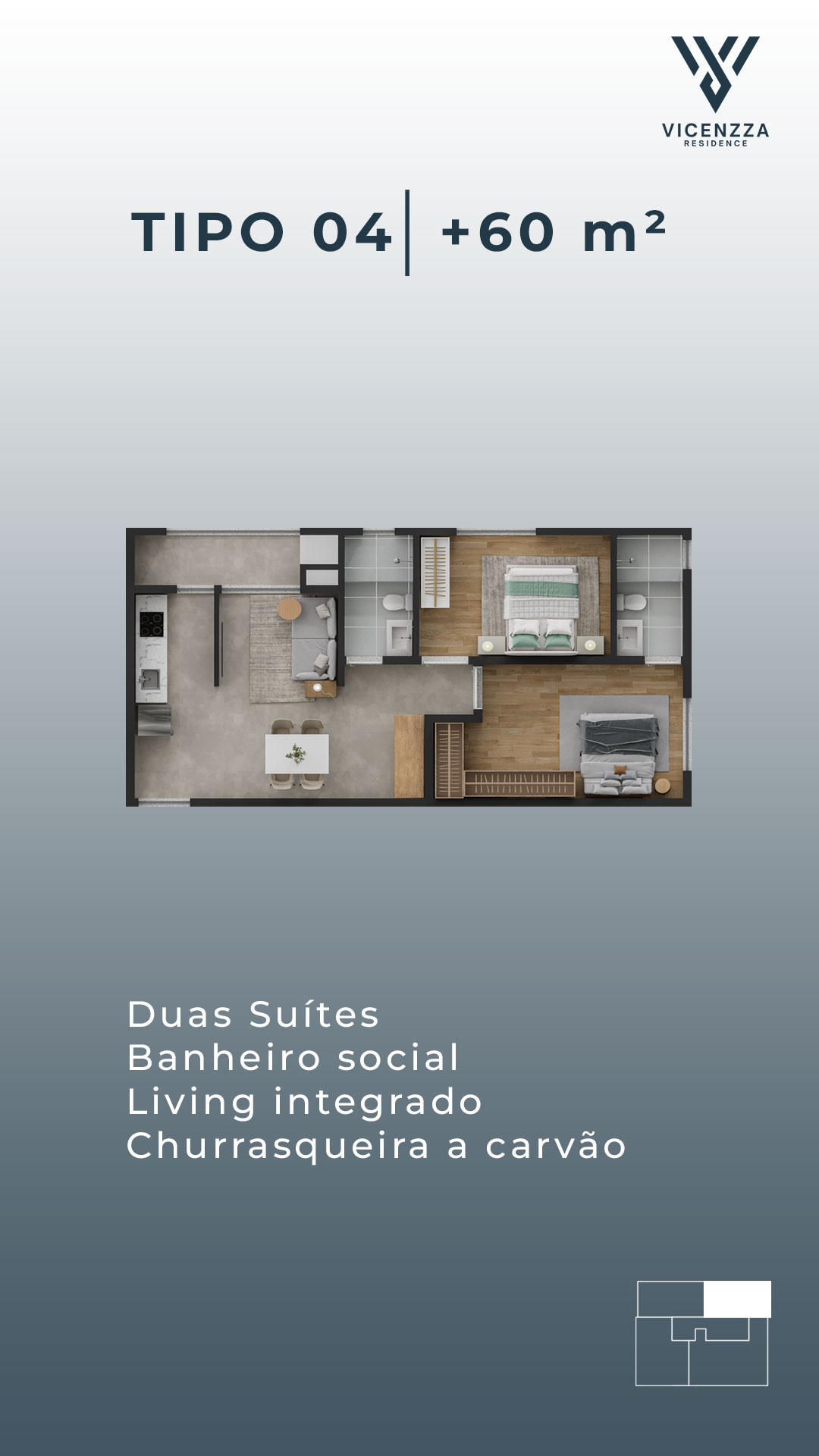 Planta 5 de Residencial Vicenzza
