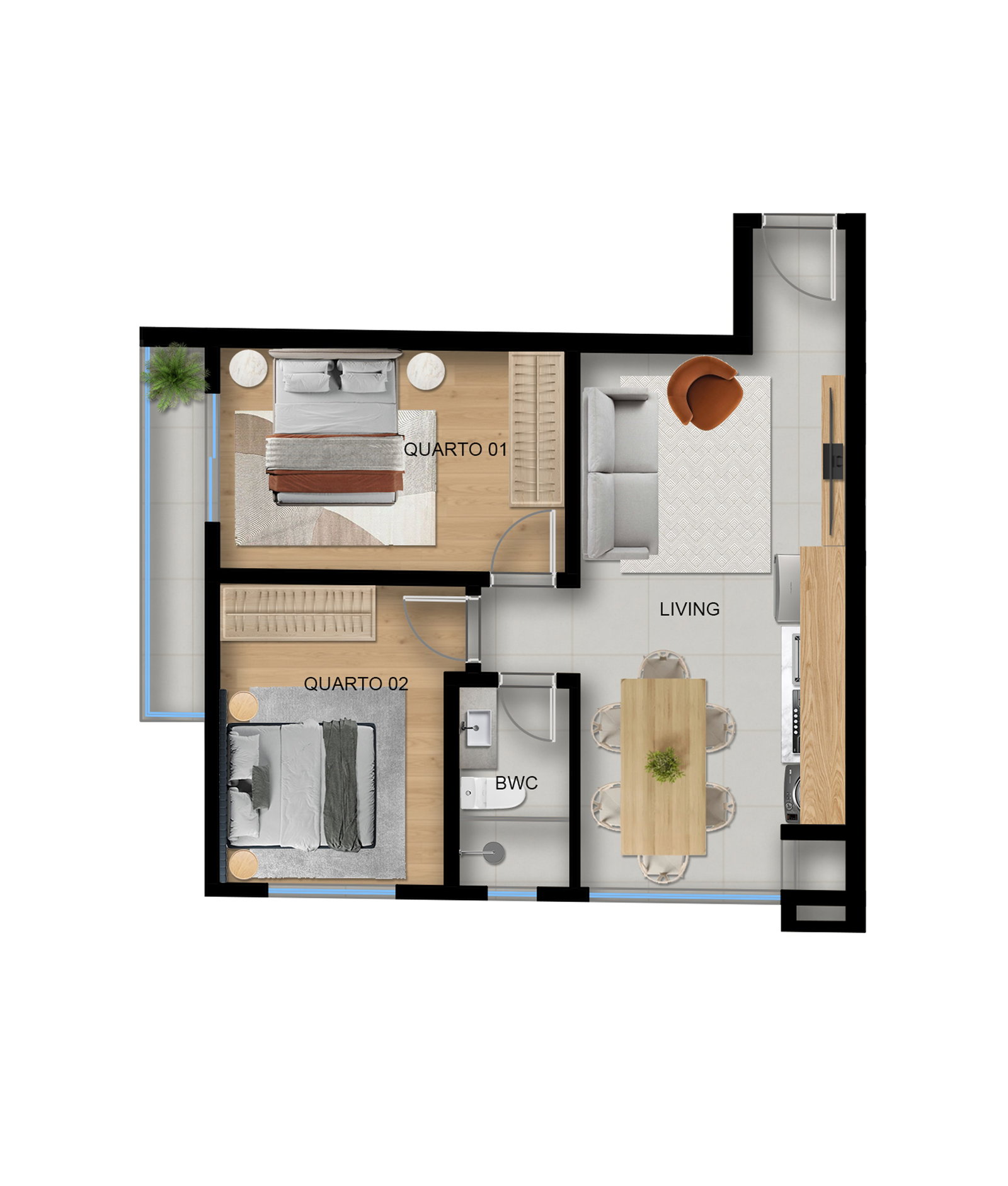 Planta 1 de Angico Del Mare