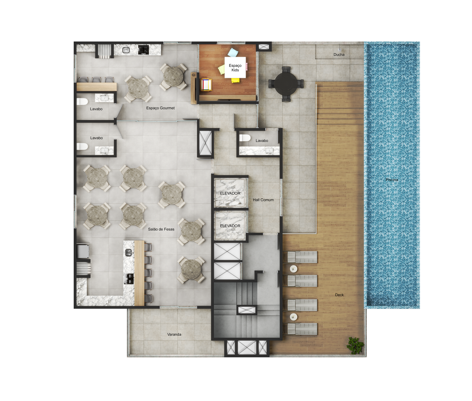 Planta 3 de Palazzo Solarium