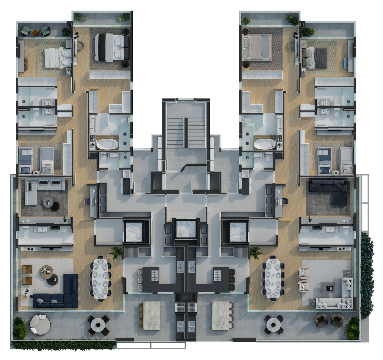 Planta 4 de Alameda América