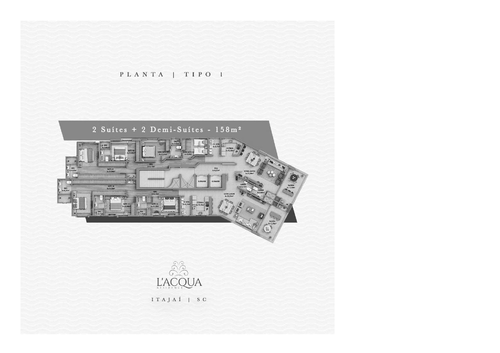 Planta 5 de L'Acqua Residence
