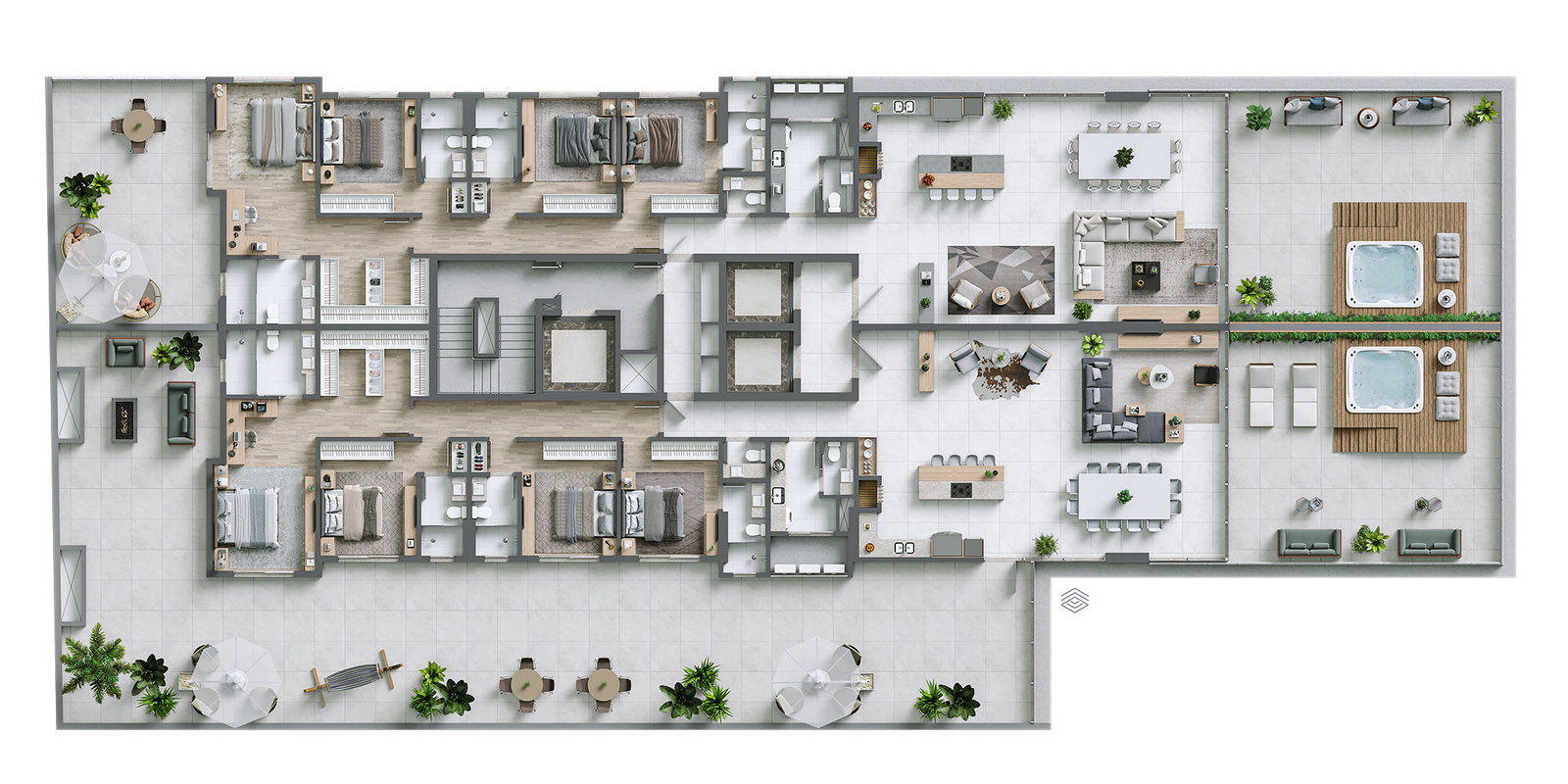 Planta 2 de Sunny Coast