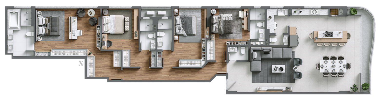 Planta 2 de Le Blanc