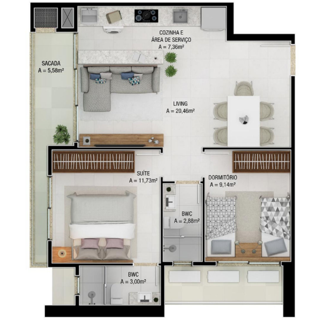 Planta 1 de Brava Hill