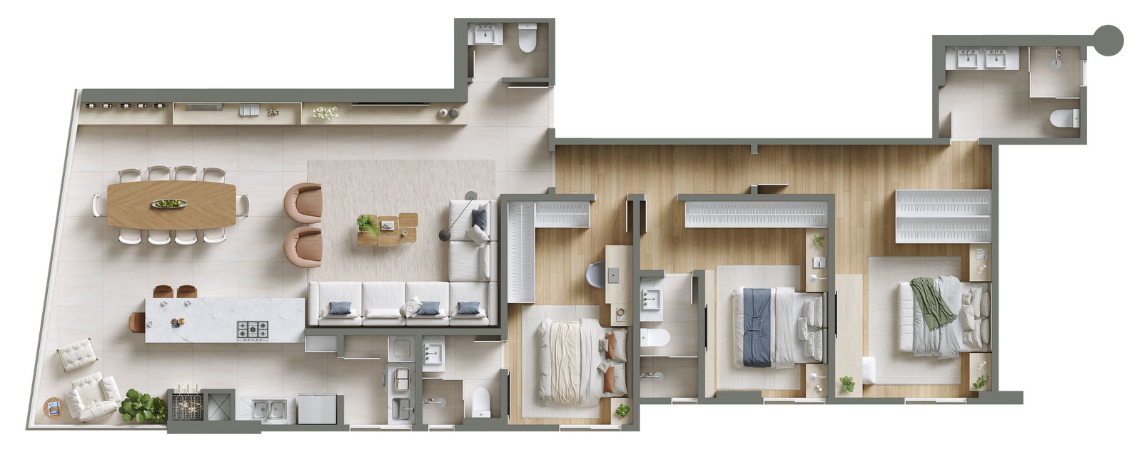 Planta 1 de Hannover Residence