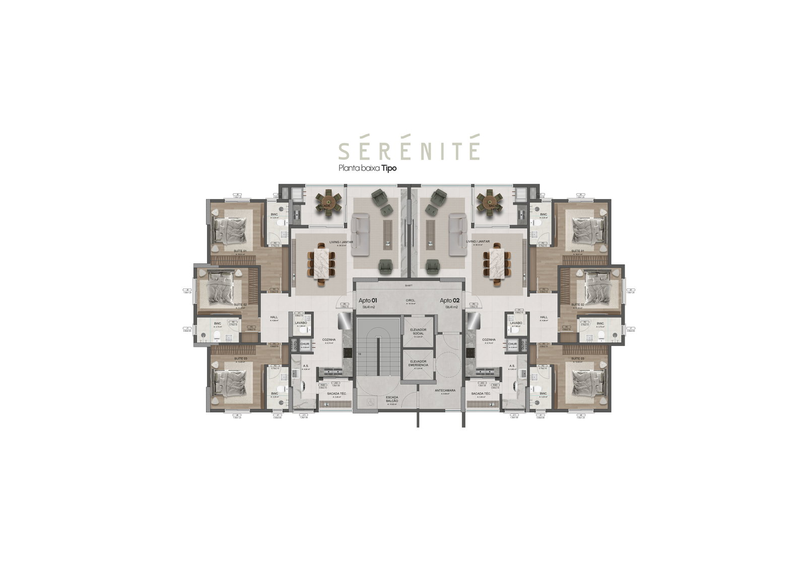 Planta 2 de Sérénité