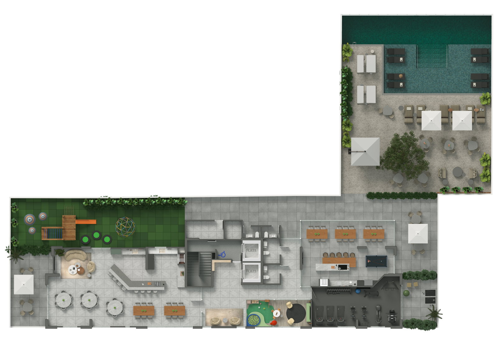 Planta Lazer do Ida Rozza