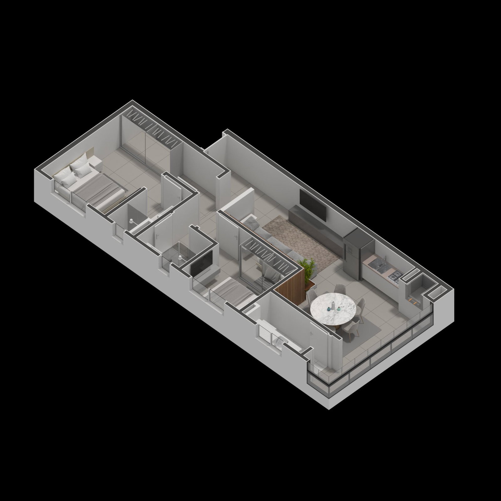 Planta 7 de Residencial Villa Di Napoli