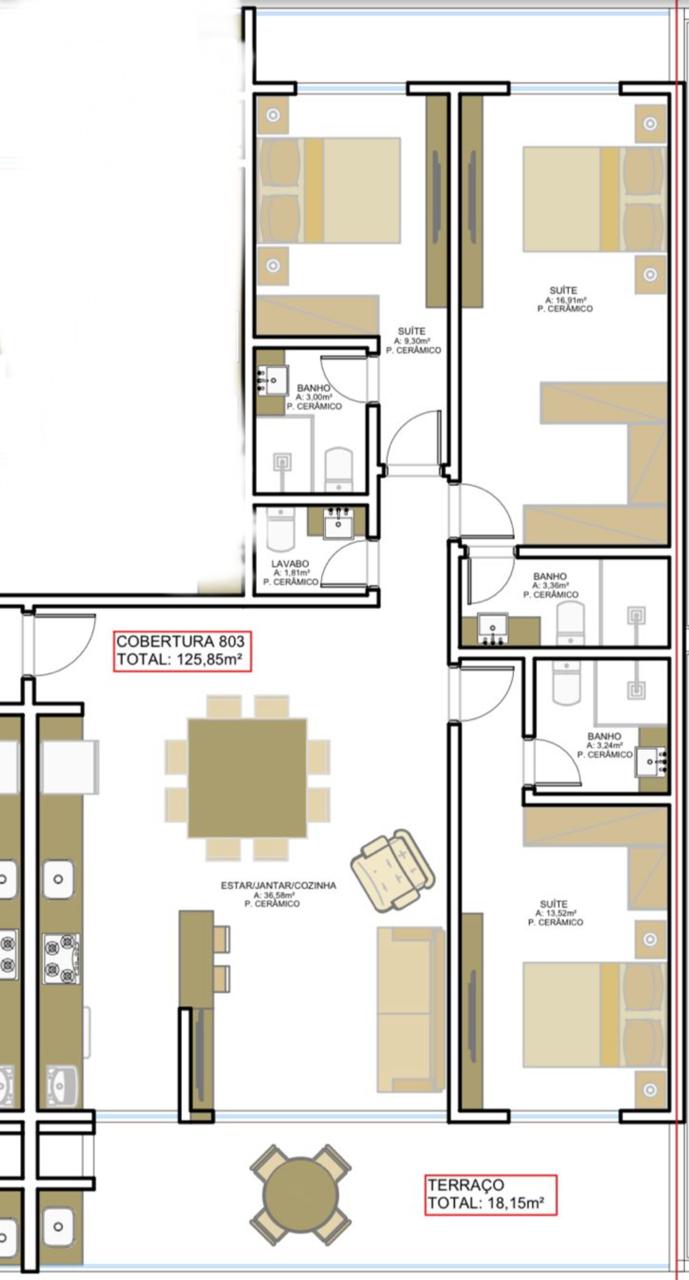 Planta 8 de Palm Beach Home Club
