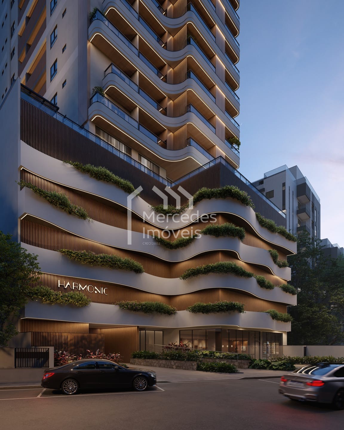 Foto 2 de Lançamento 3 dorms à venda · Centro, Itajaí · NF Harmonic · 103 m²