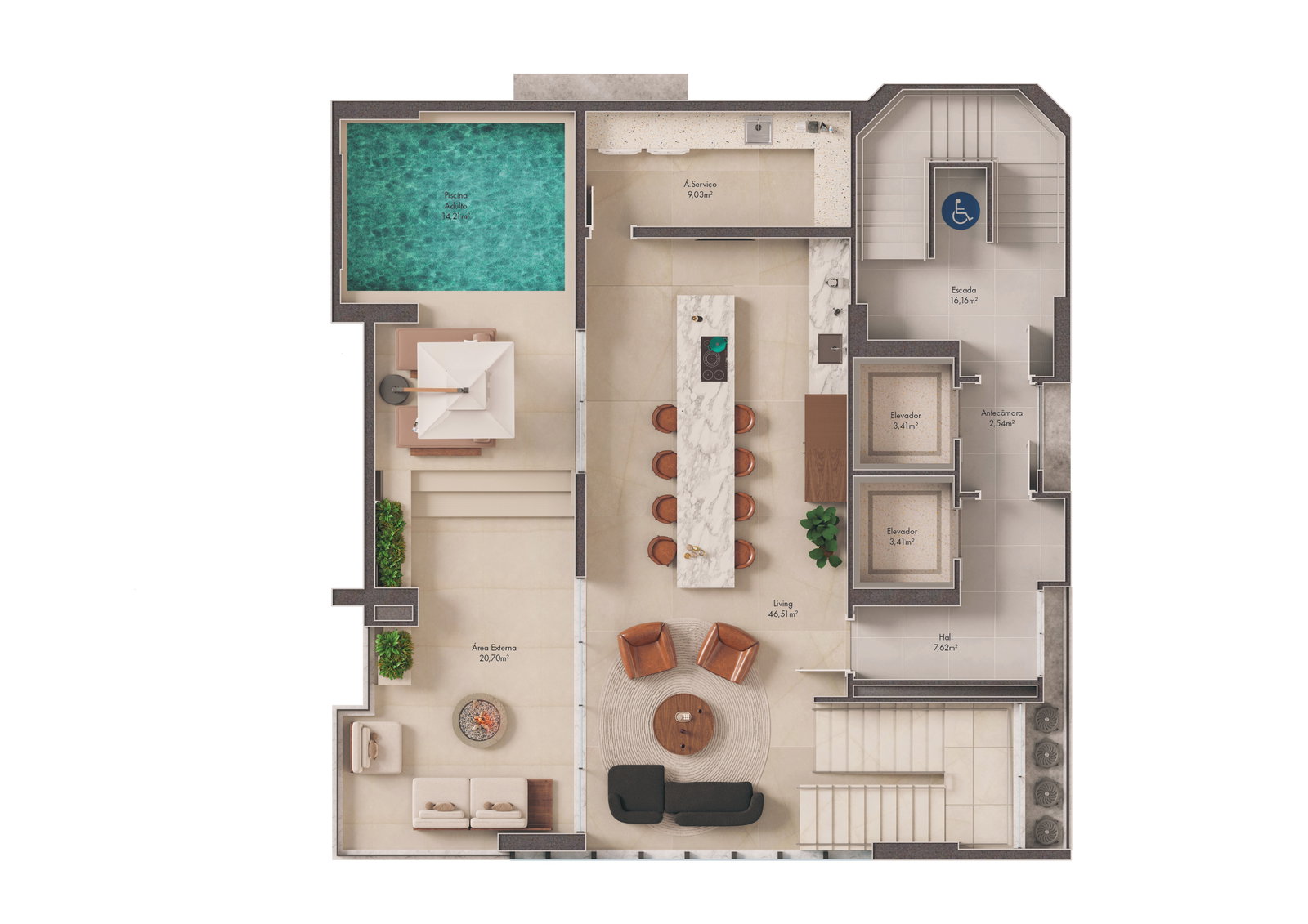 Planta 5 de Sense
