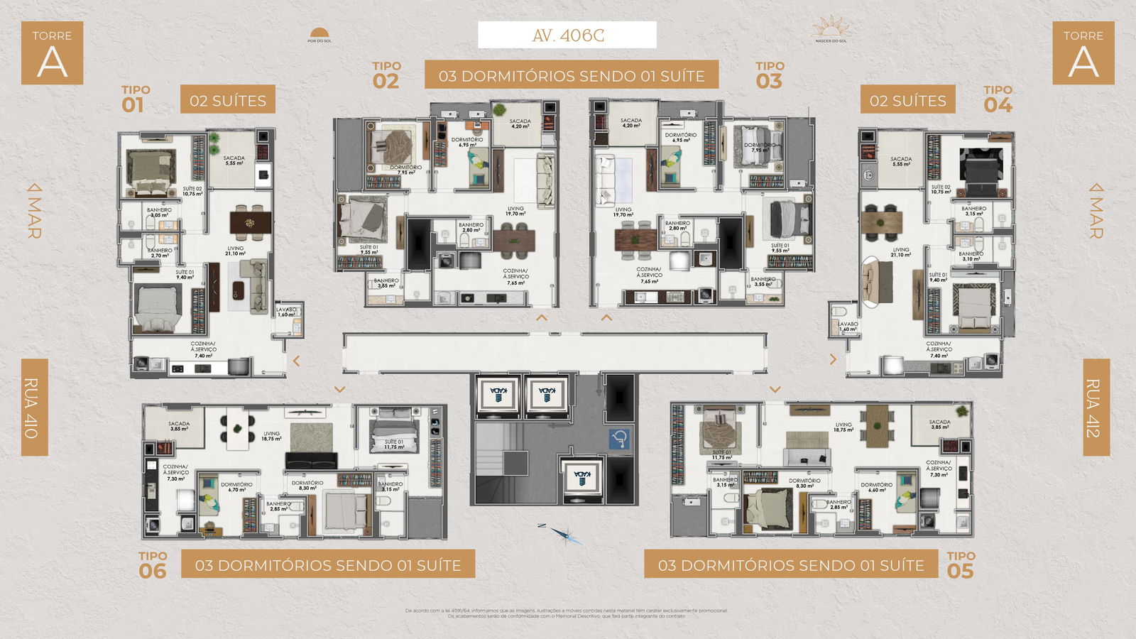 Planta 4 de Windsor Towers