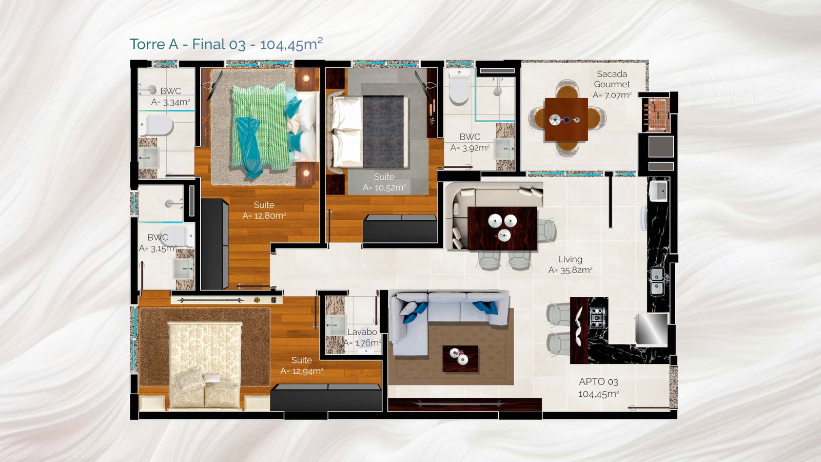 Planta 7 de Porto Belo Home & Spa