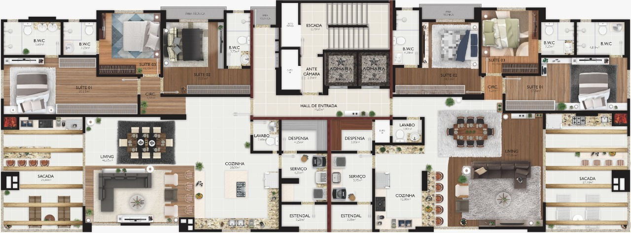 Planta 2 de Adhara