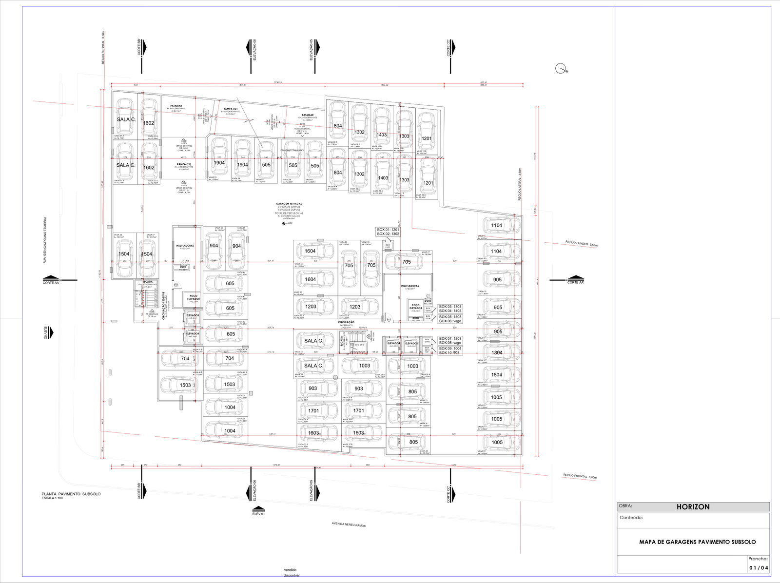 Planta 6 de Horizon