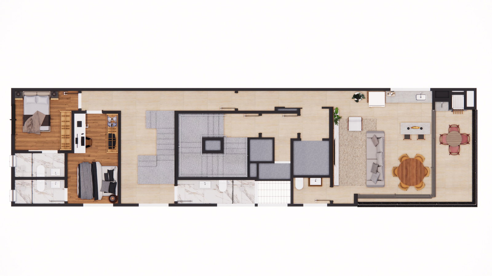 Planta 5 de Ajman Prime Living