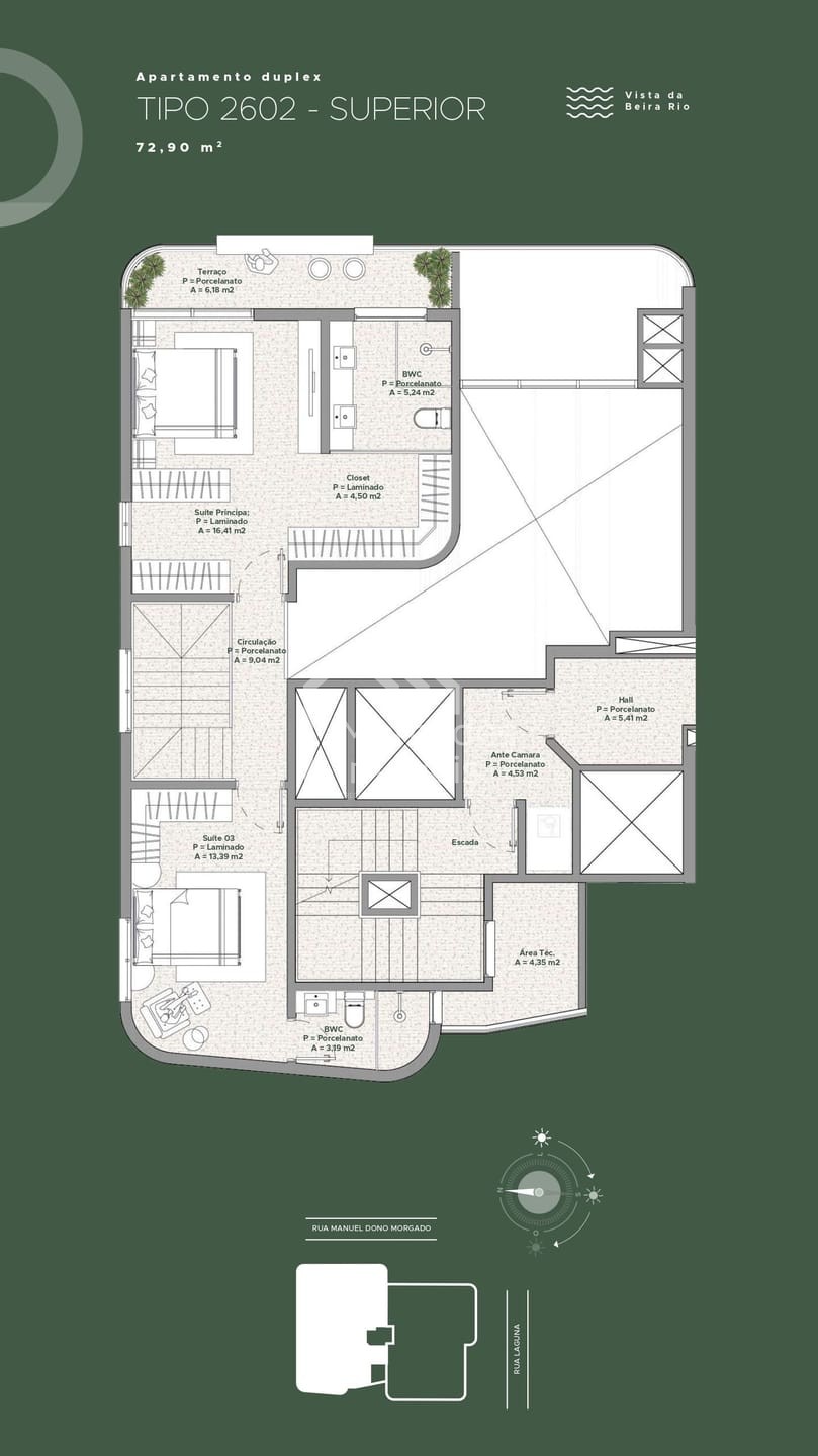Foto 24 de Apartamento 3 suítes para alugar · Fazenda, Itajaí · LAGUNA 182