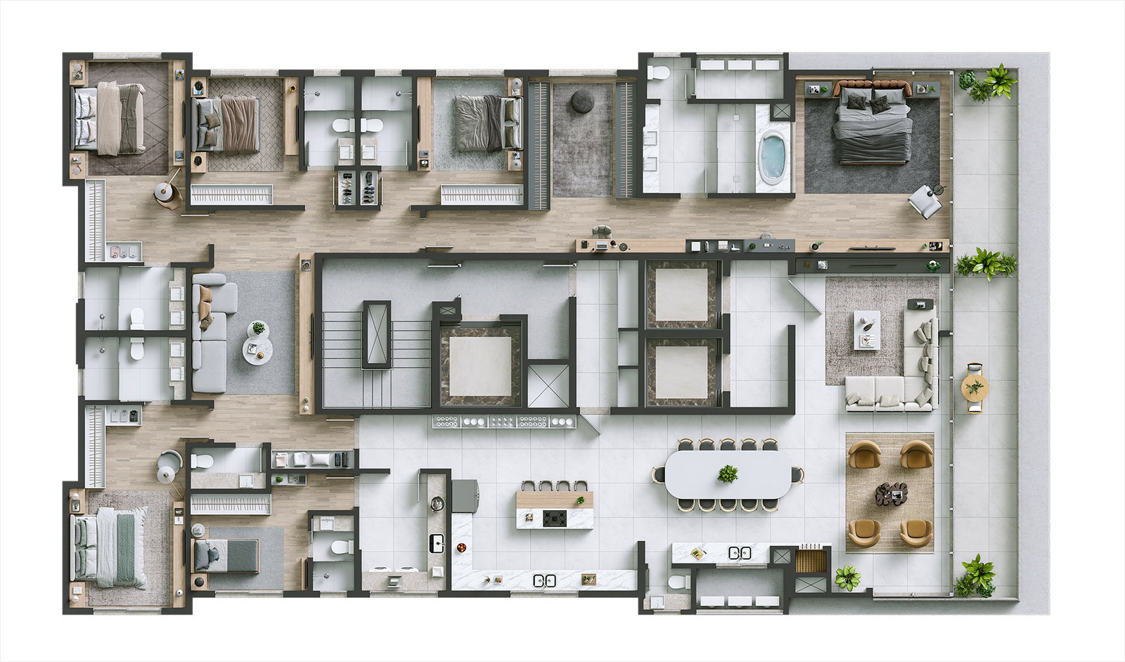 Planta 4 de Sunny Coast