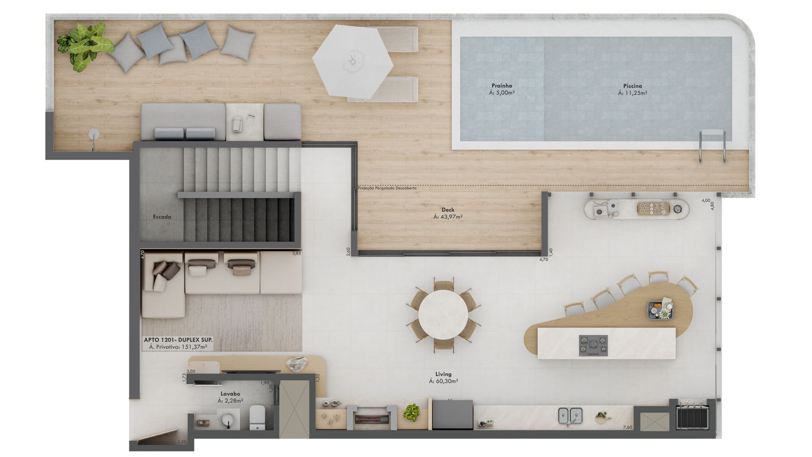 Planta 12 de Aura Residence