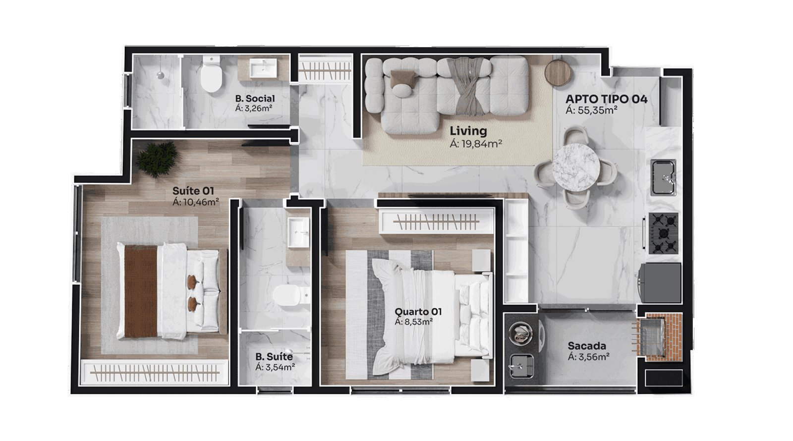 Planta 4 de Zenith Bay