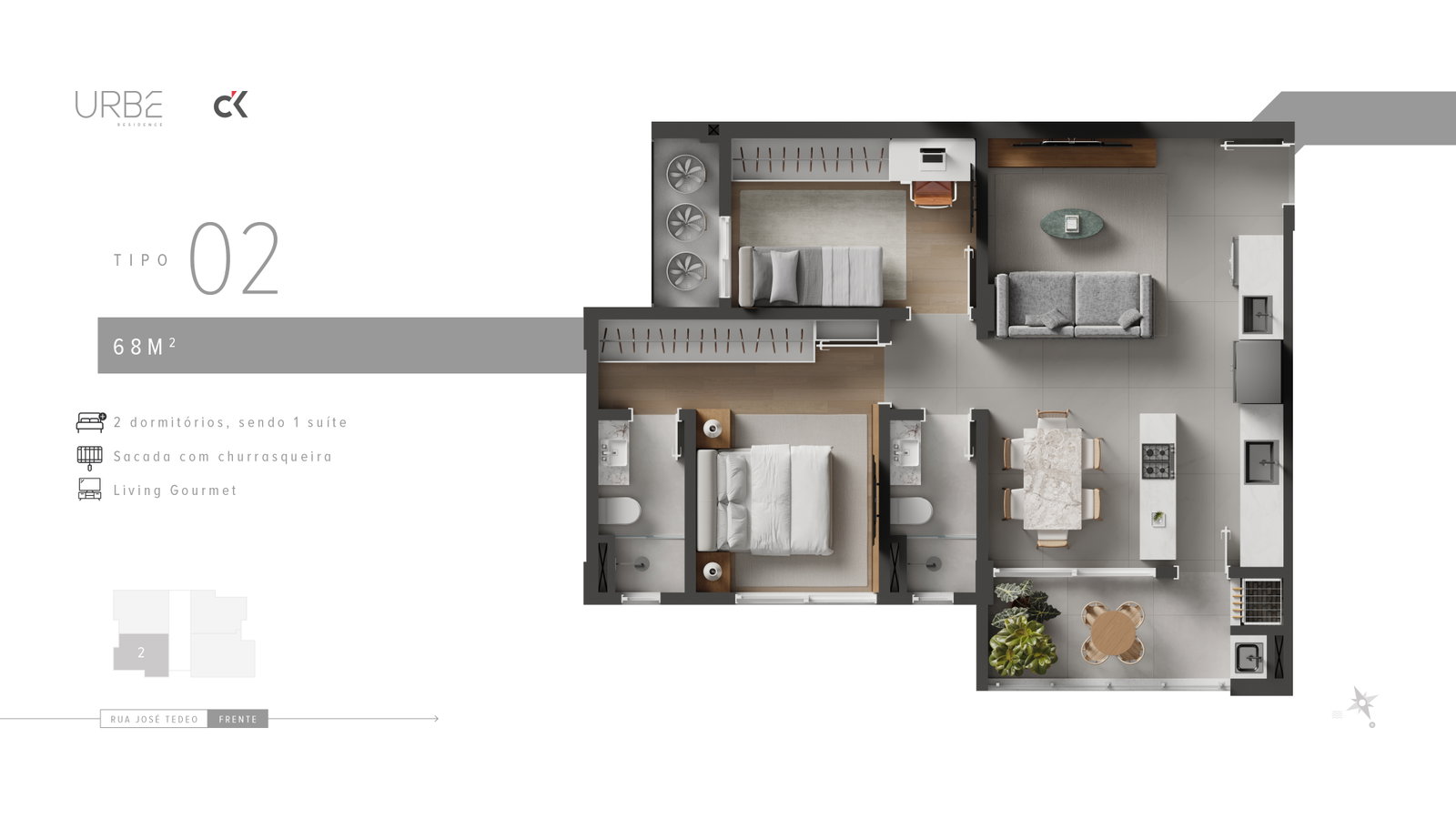 Planta 7 de Urbe Residence