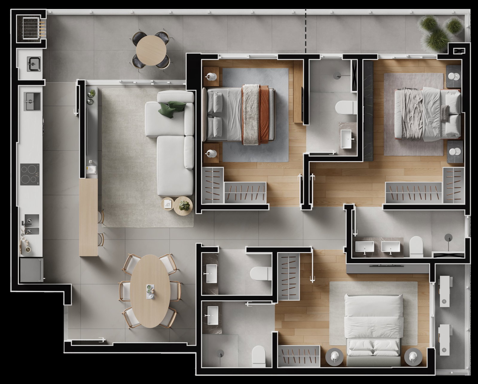 Planta 3 de Volo Riviera