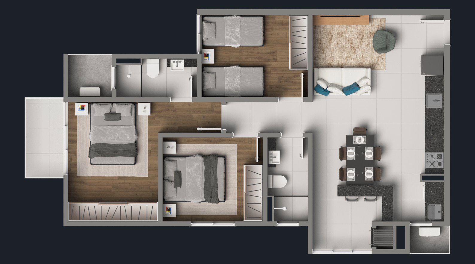 Planta 5 de MS One Ocean