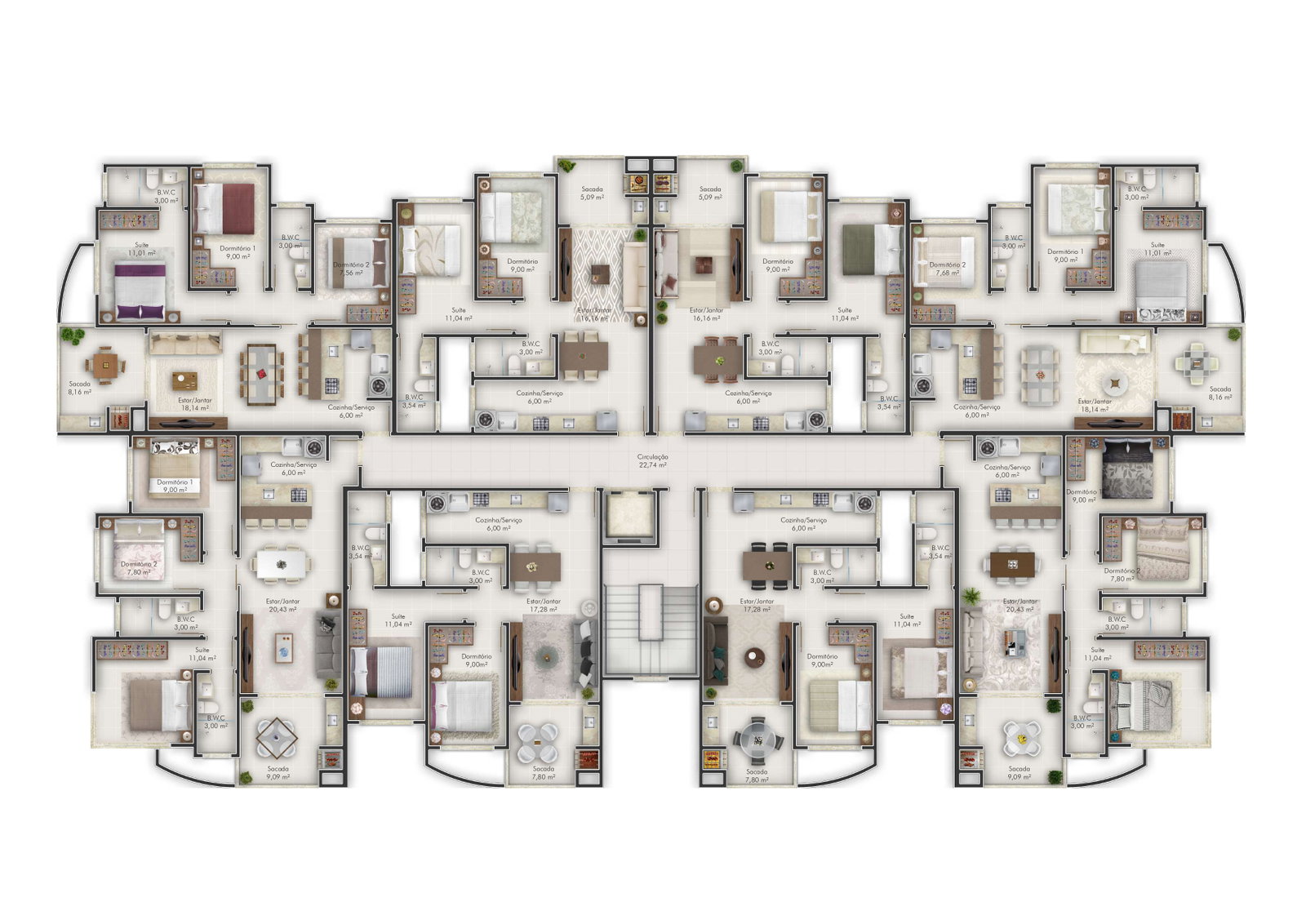 Planta 1 de Infinity