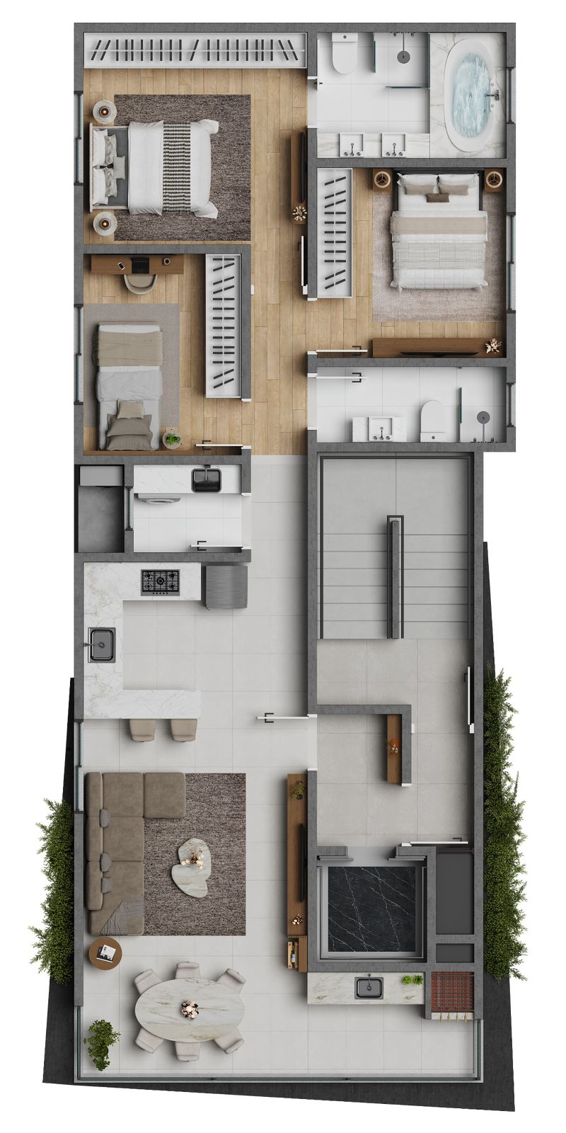 Planta 1 de Villares