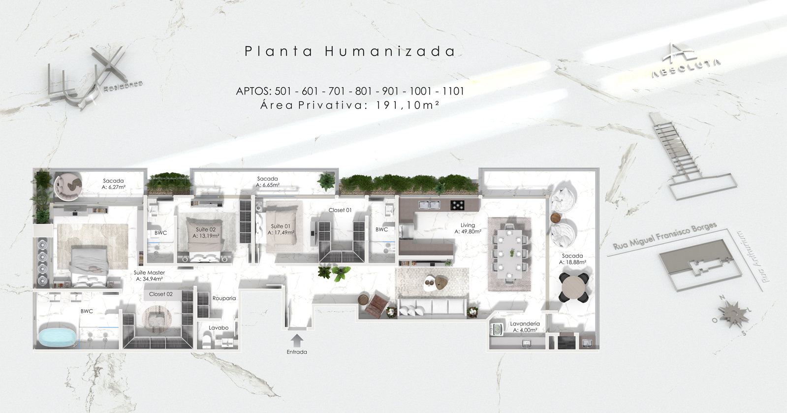 Planta 5 de Brava Lux
