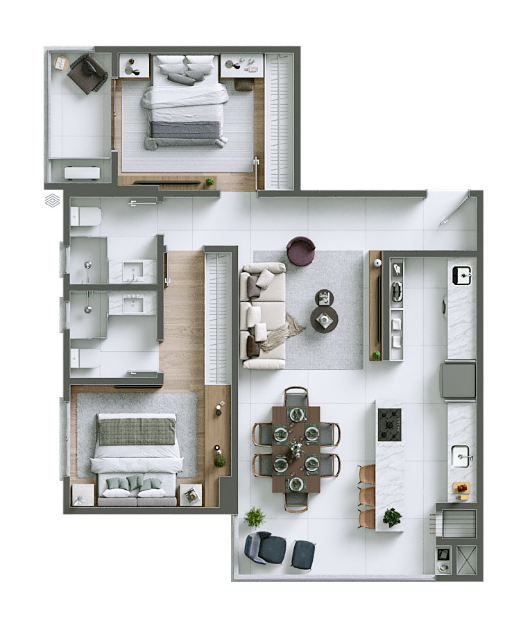 Planta 4 de Positano