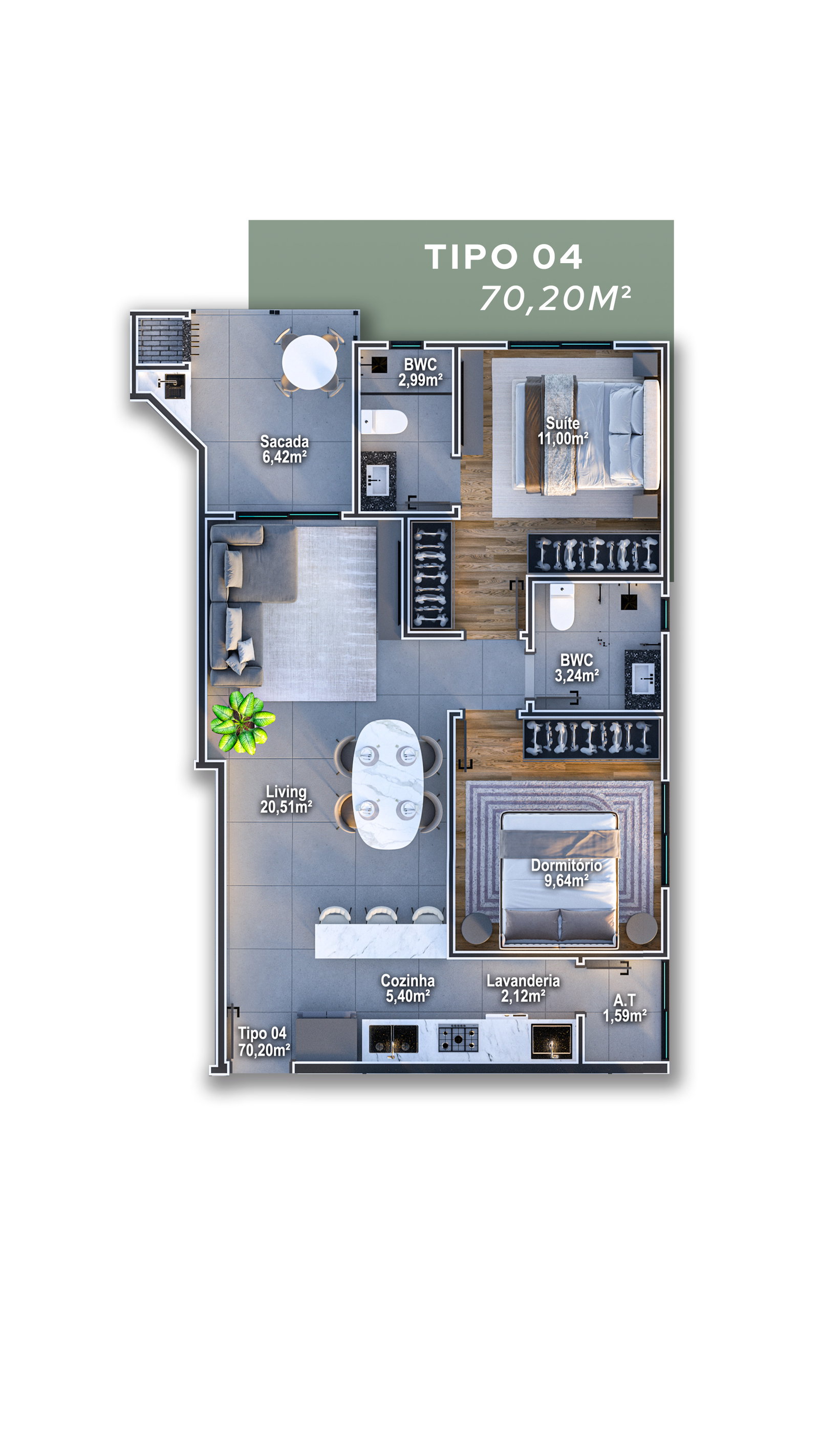 Planta 7 de Urban Life Home