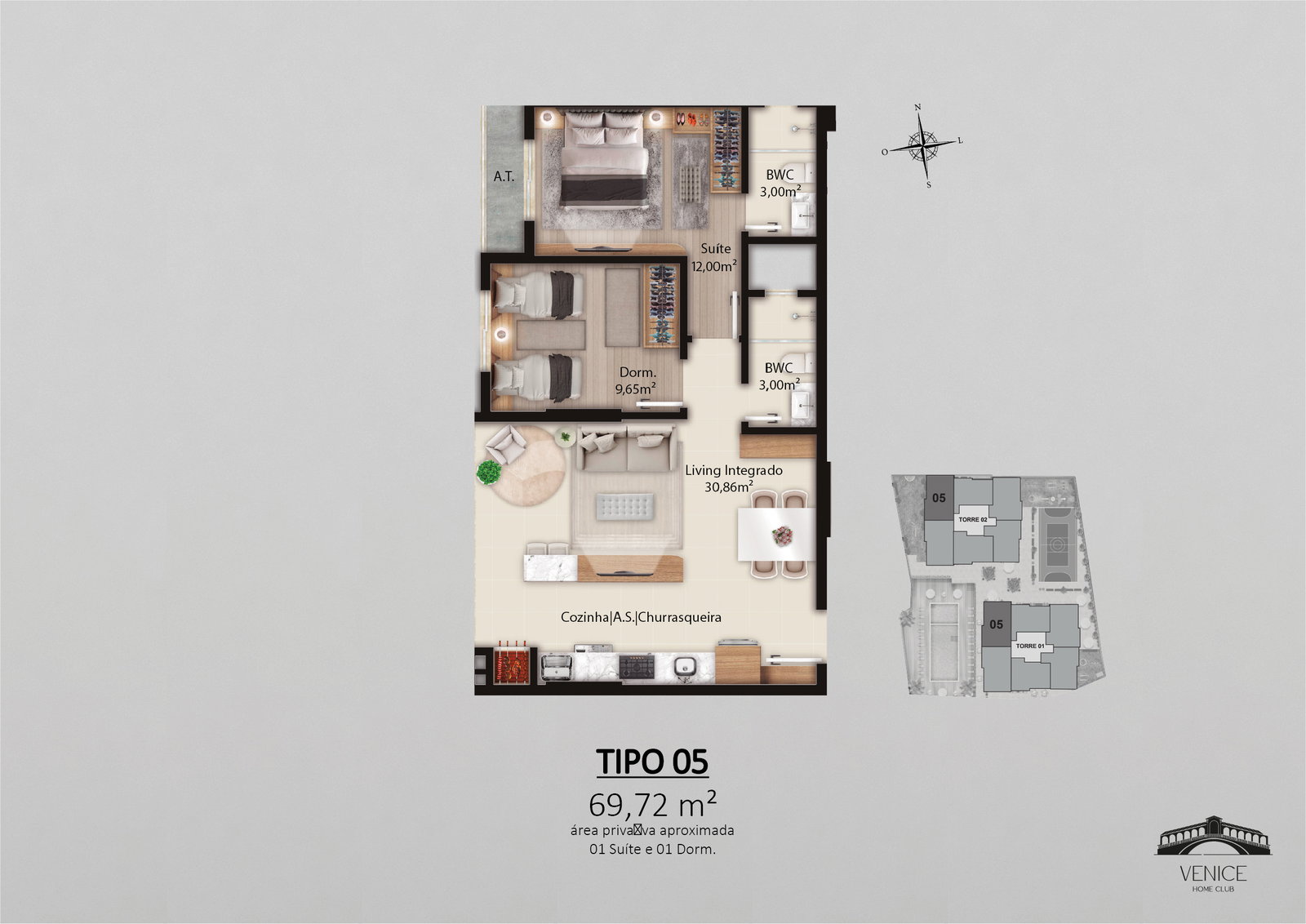 Planta 8 de Venice Home Beach