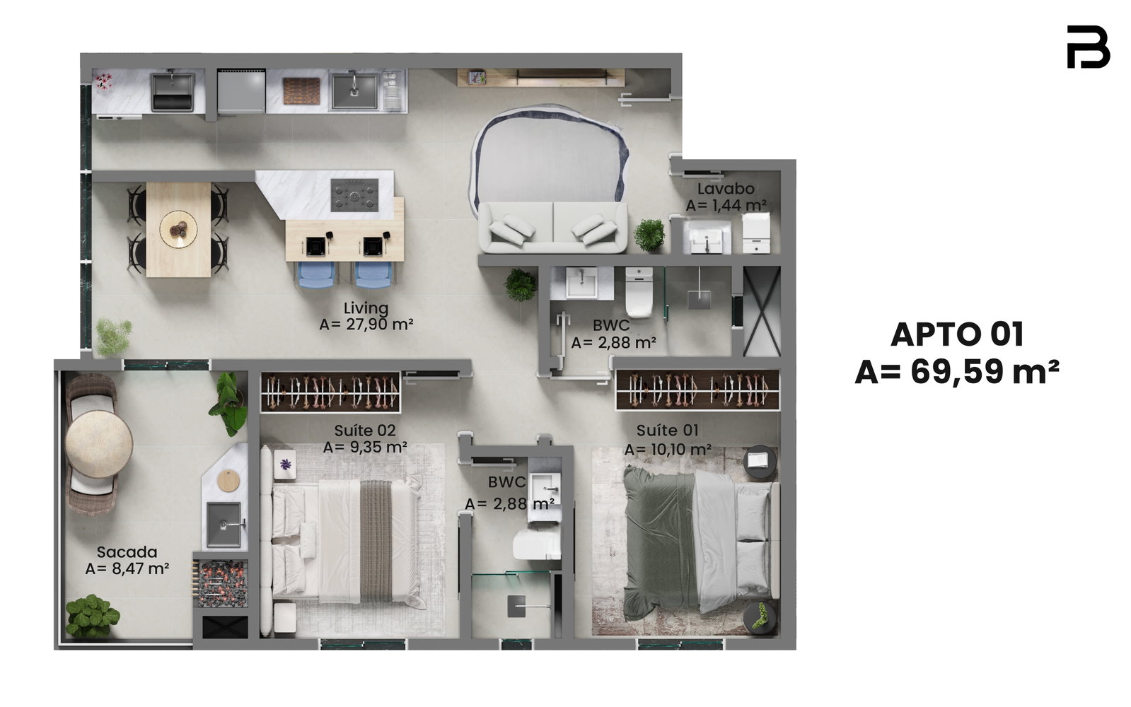 Planta 1 de 434 Street
