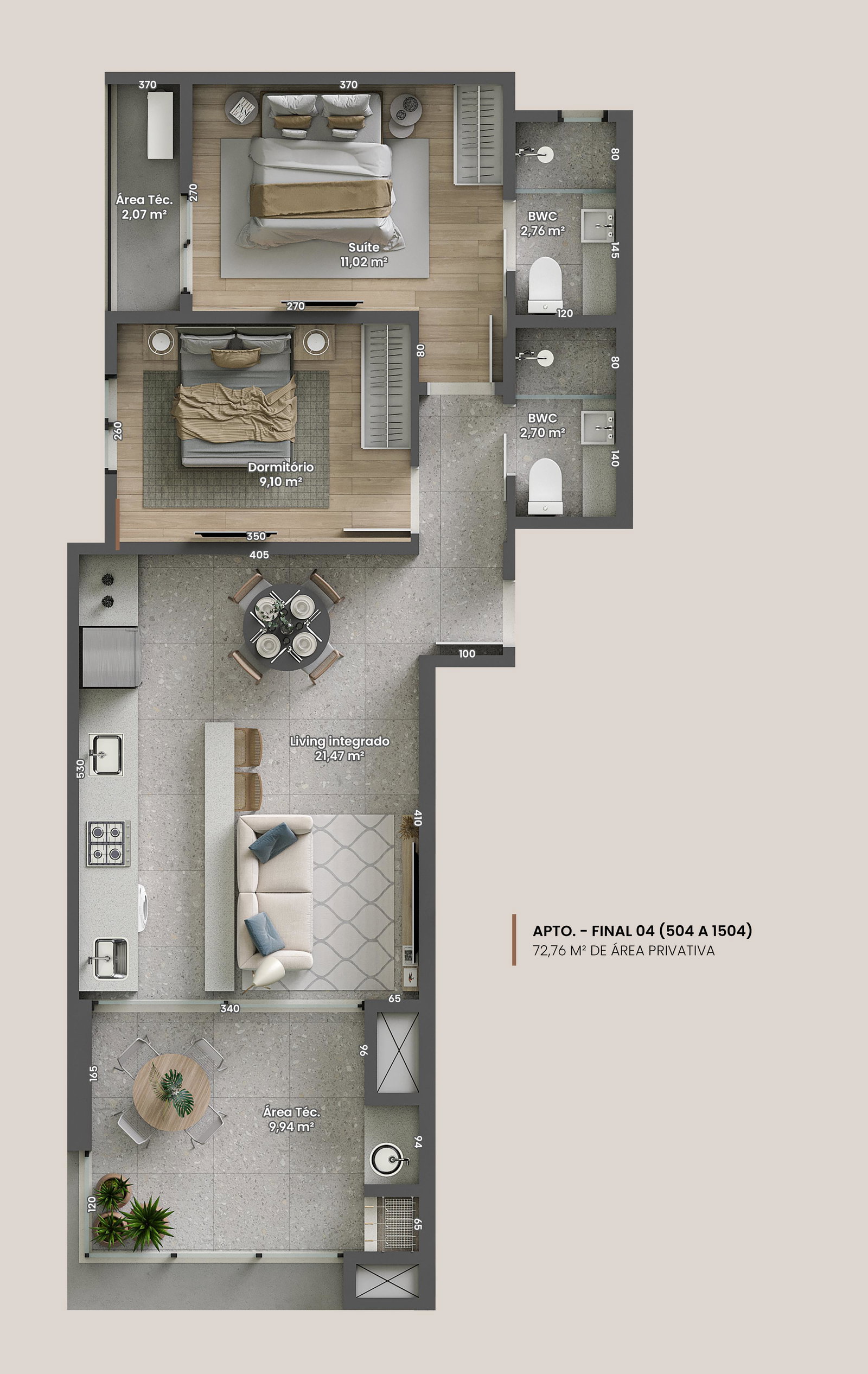 Planta 7 de Ravello Residence