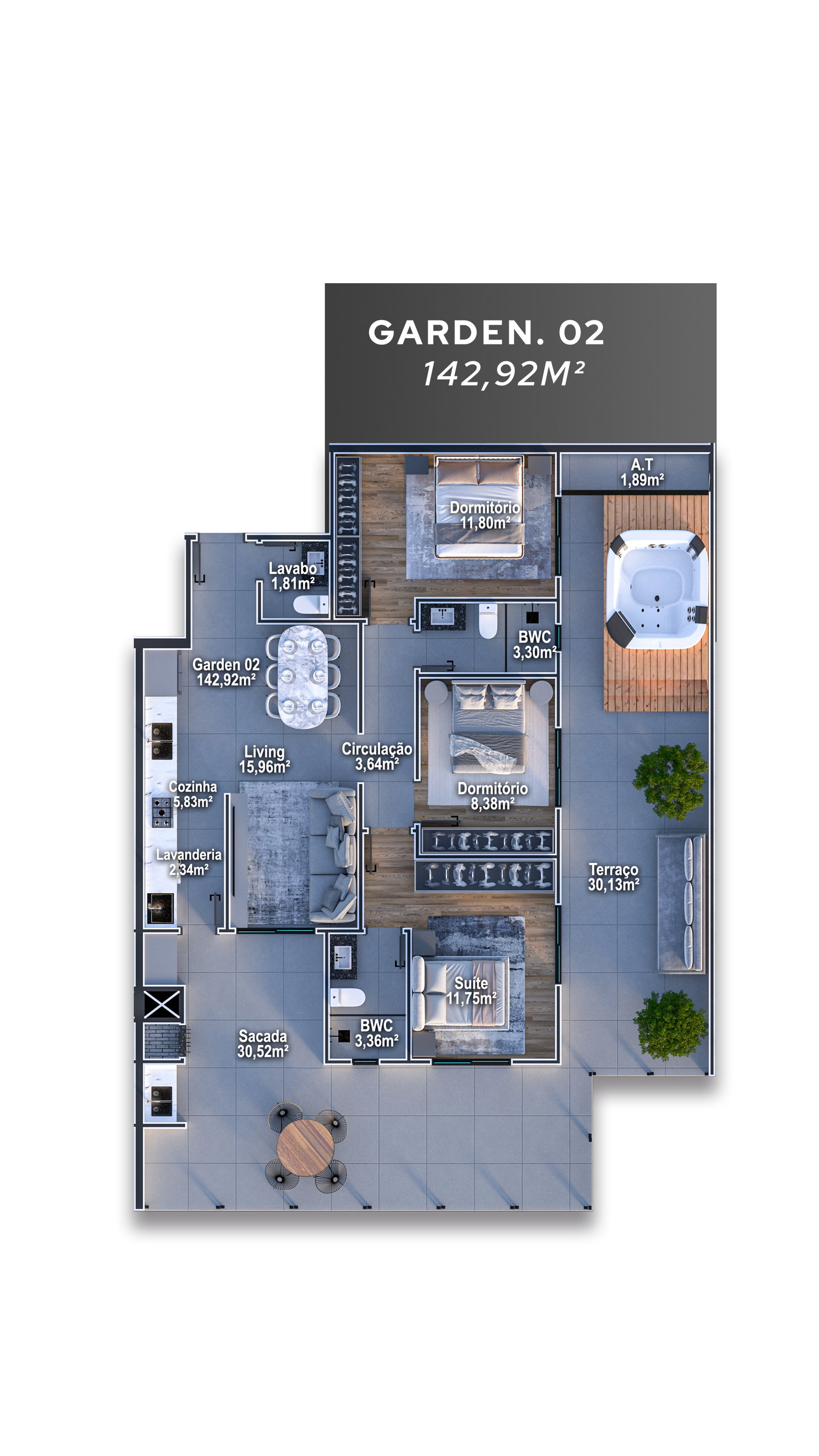 Planta 3 de Urban Life Home