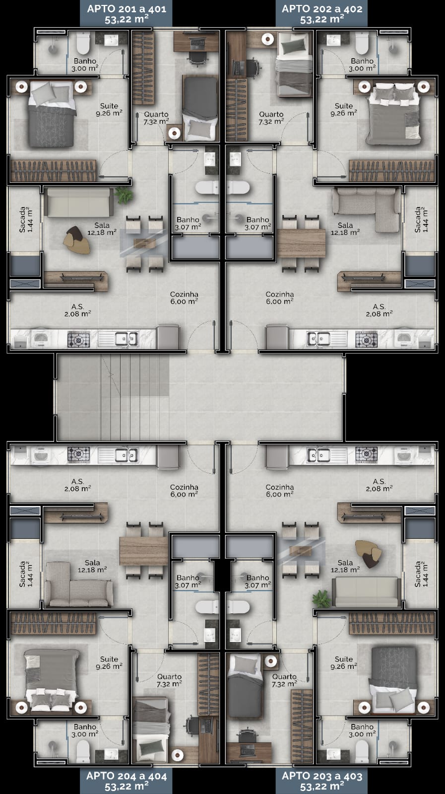 Planta 2 de Residencial Maui