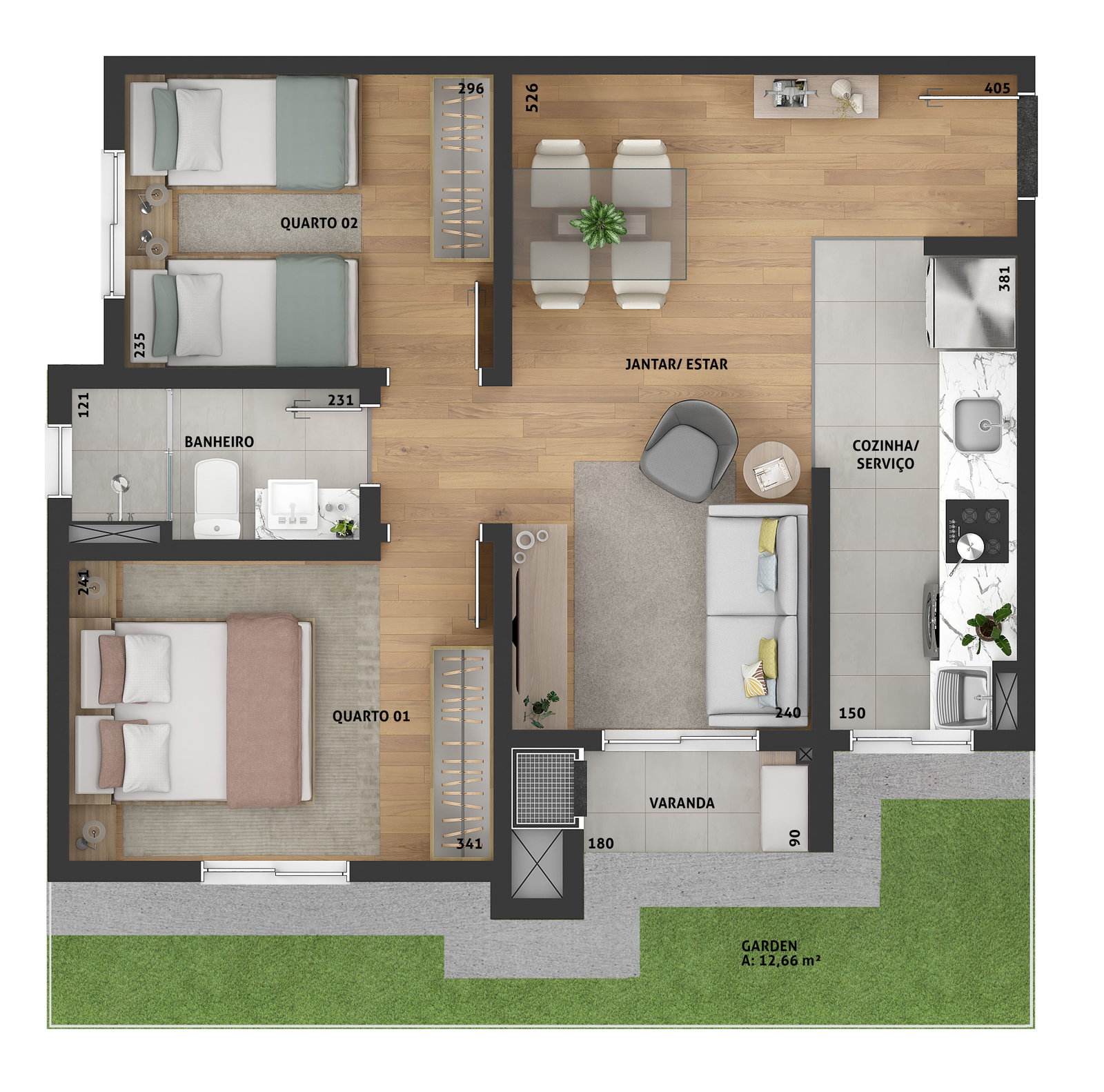 Planta 2 de Porto Blumen