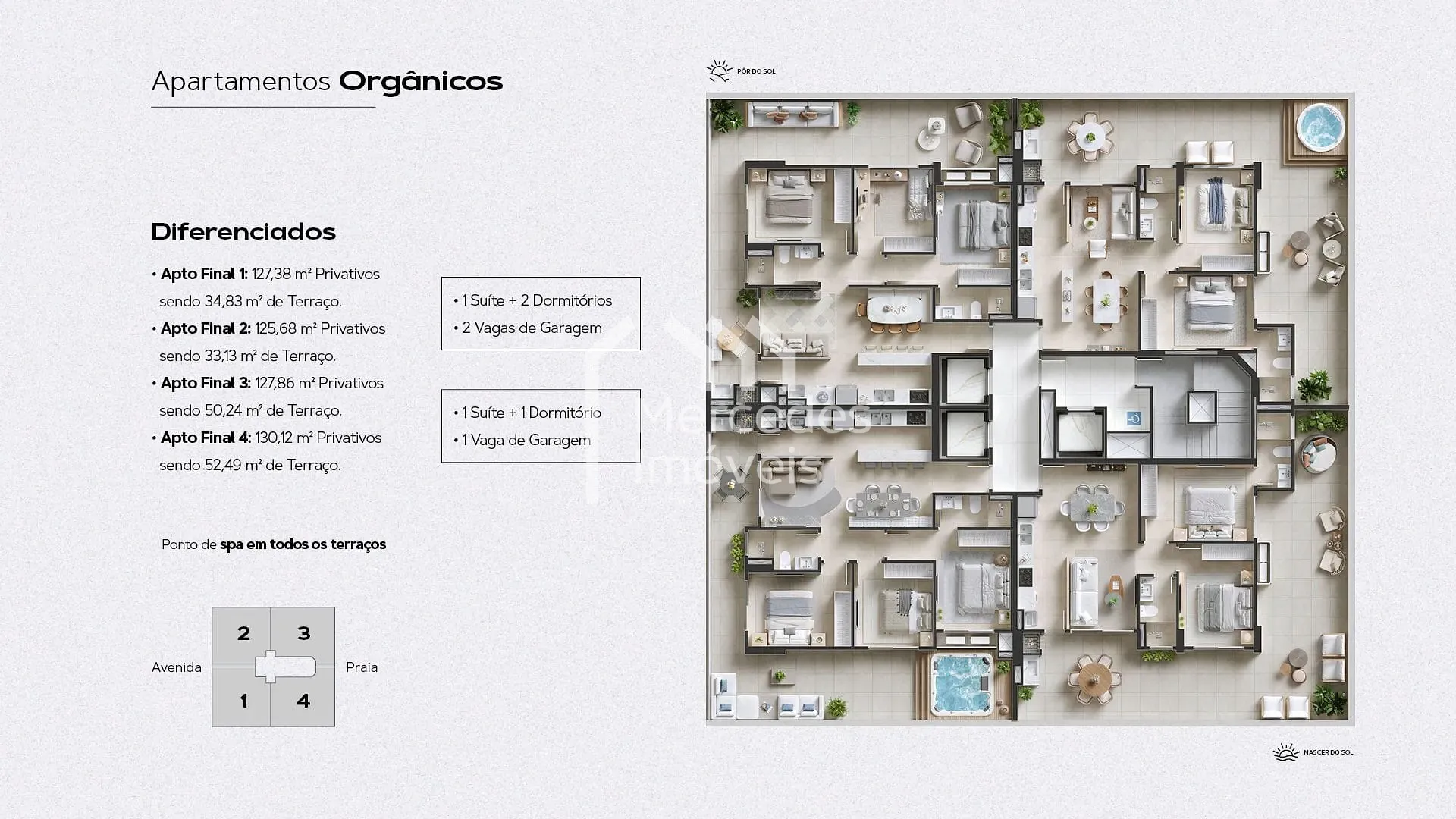 Planta 27 de Apartamento diferenciado 1 suíte + 1 dormitório - à venda, Praia Brava de Itajaí, Itajaí, SC