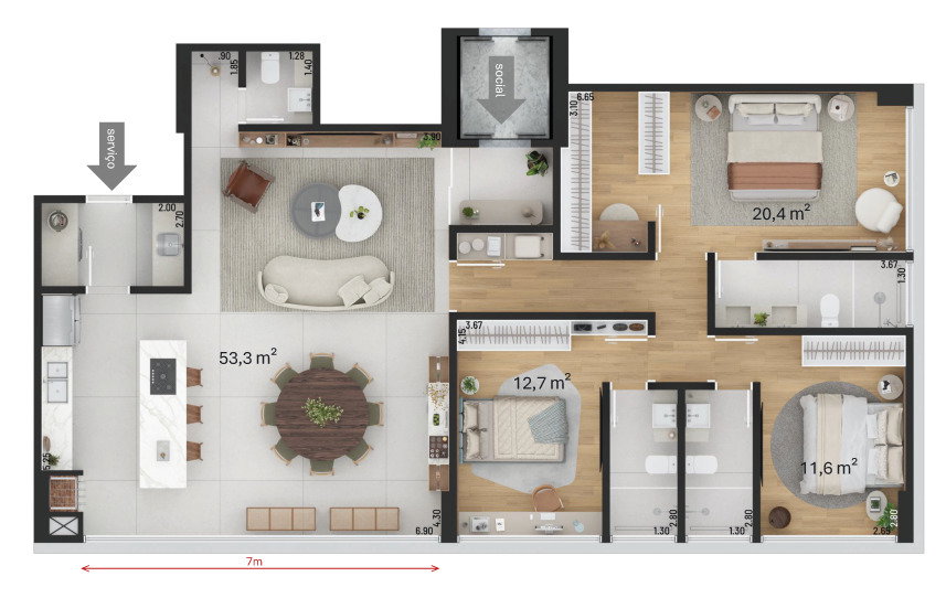 Planta 8 de Neos