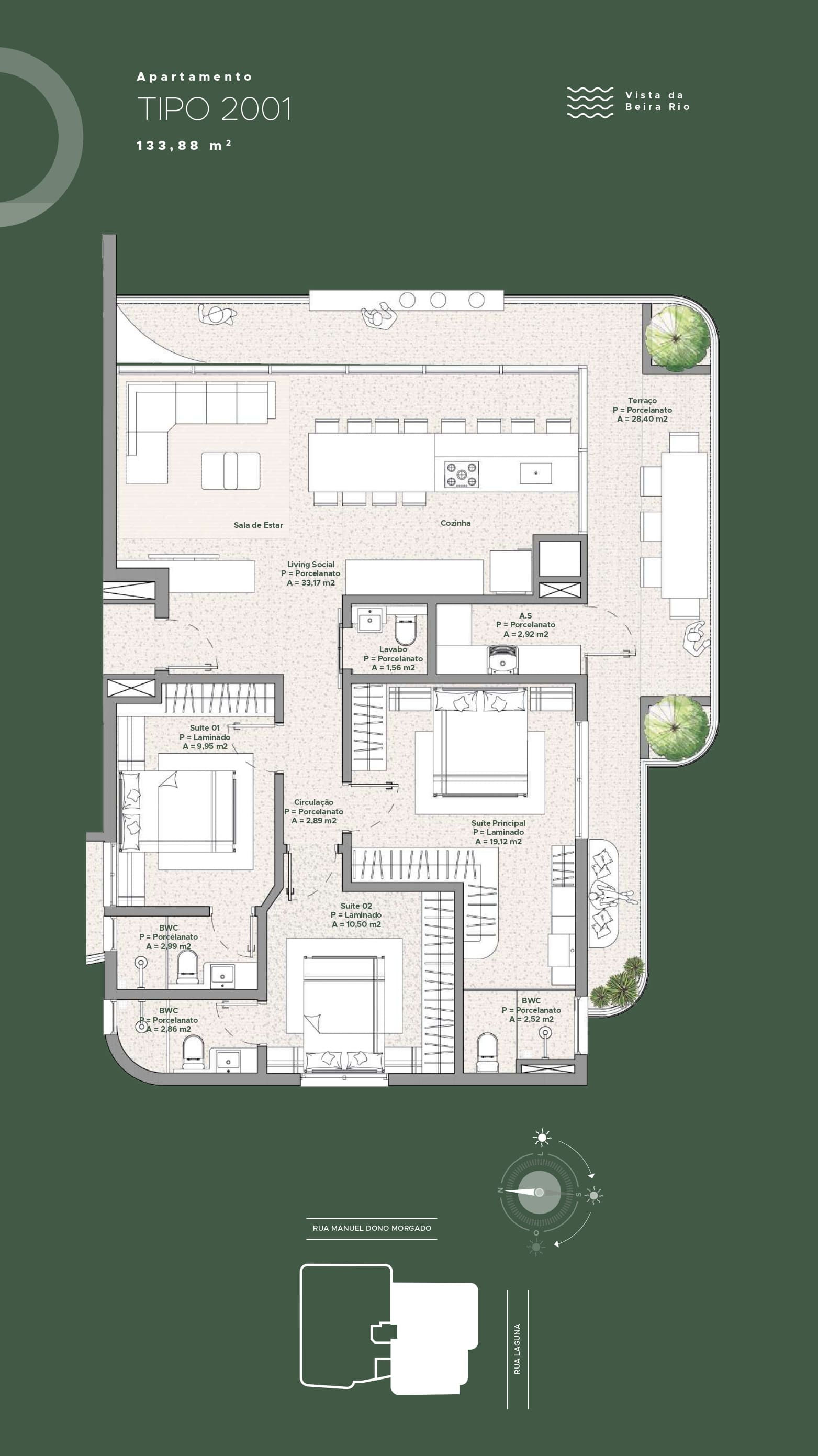 Planta 28 de Laguna 182