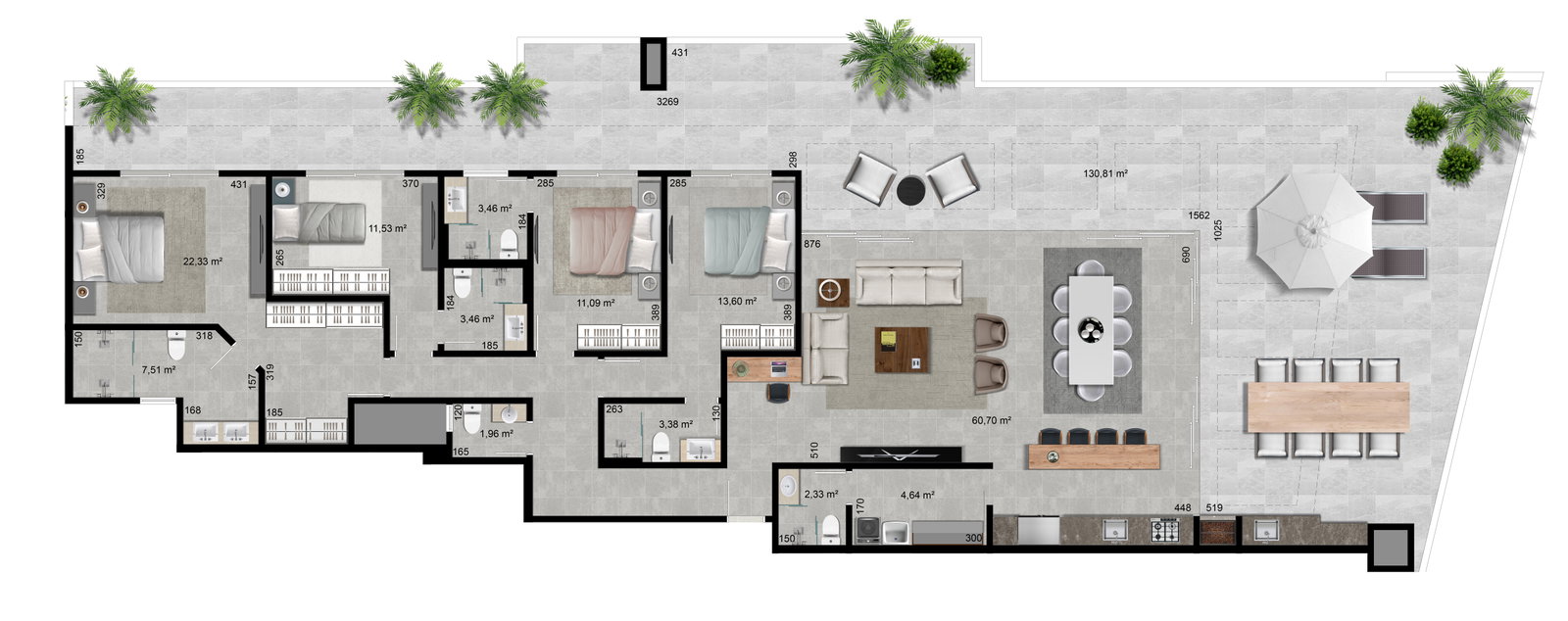 Planta 22 de Lumina