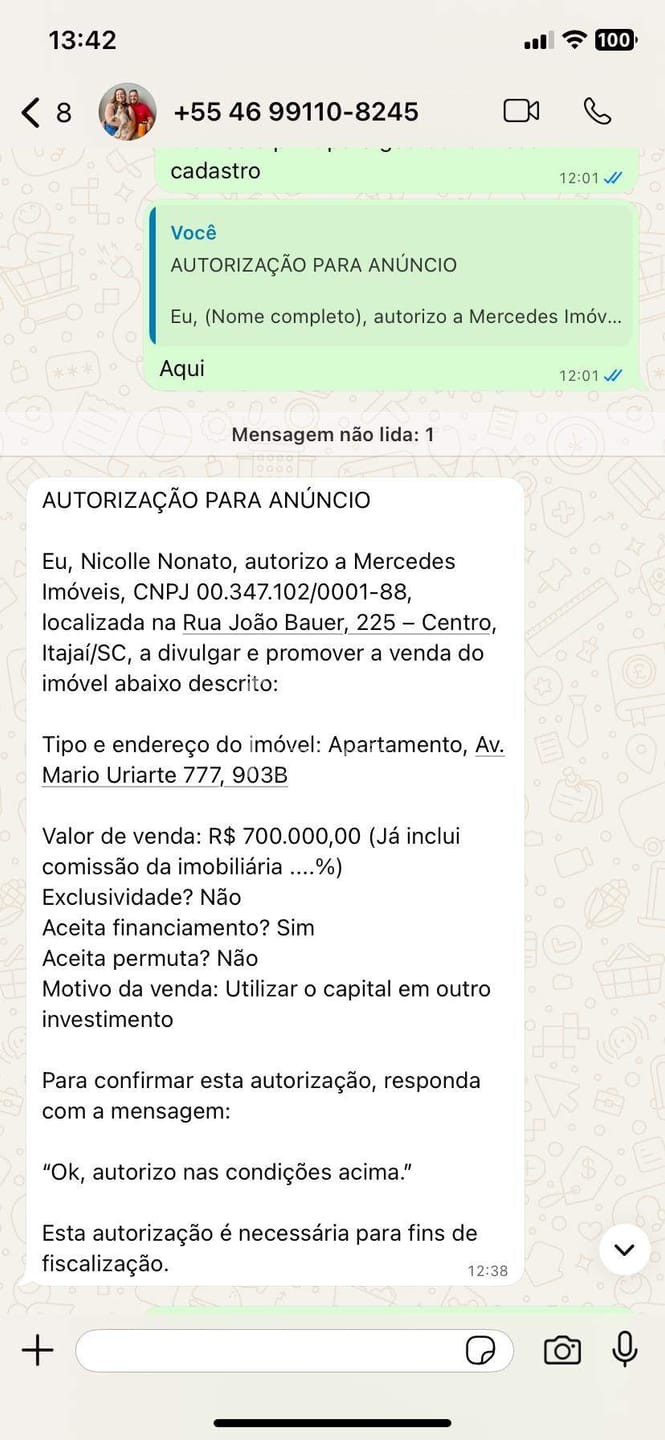 Foto 1 de Apartamento 1 suíte + 1 dorm à venda · Cordeiros, Itajaí