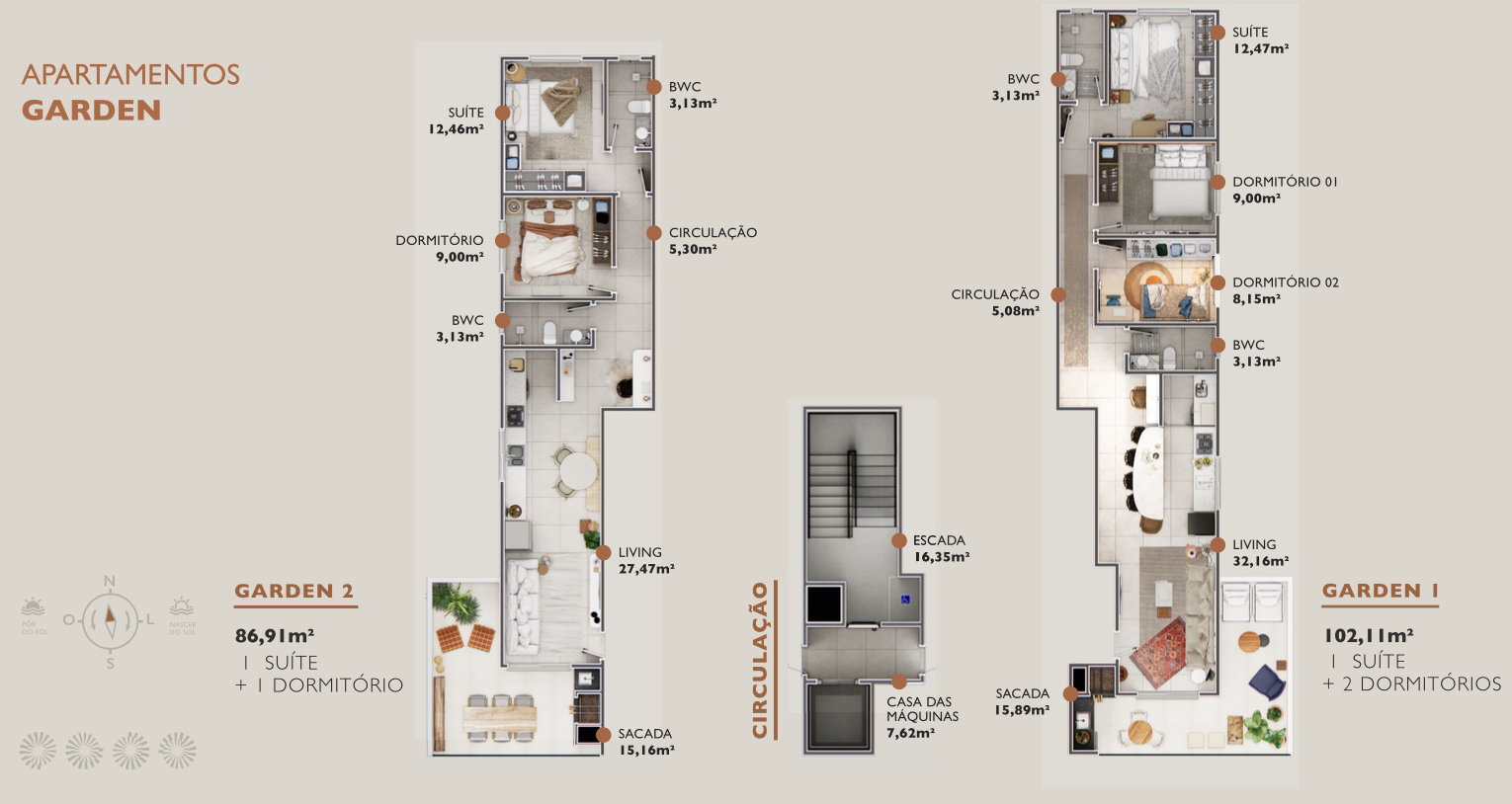 Planta 1 de Polaris Residence