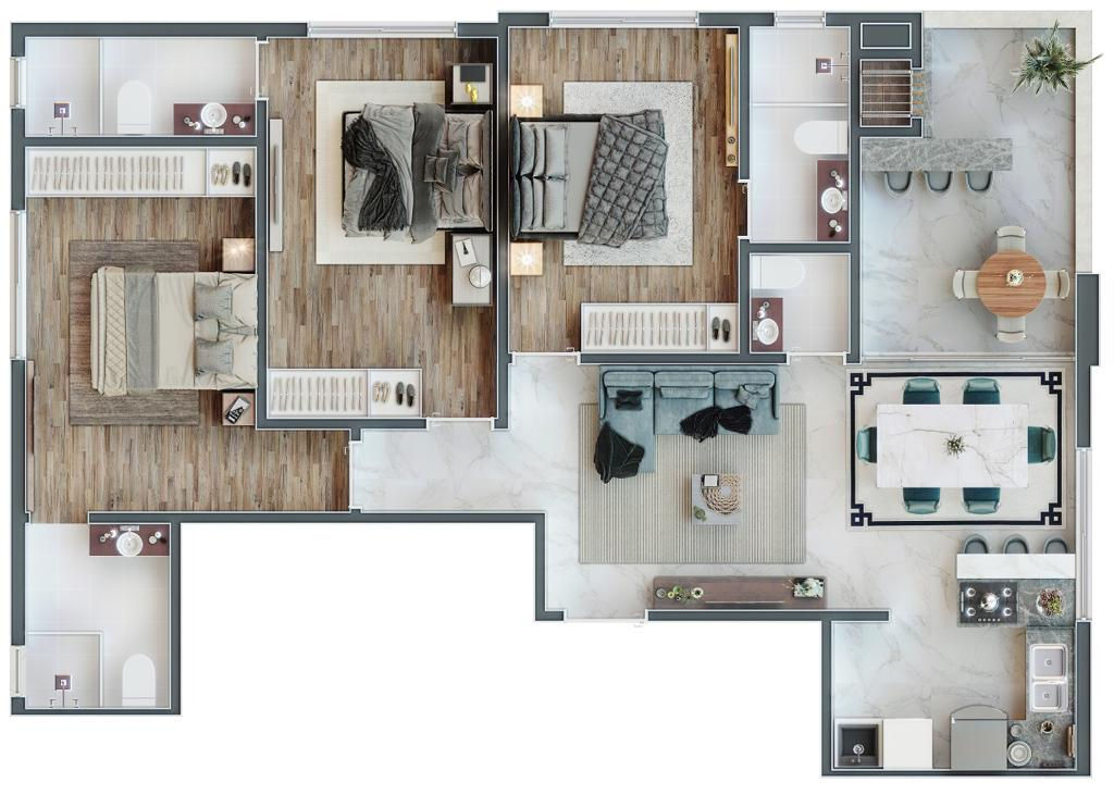 Planta 1 de Marbella