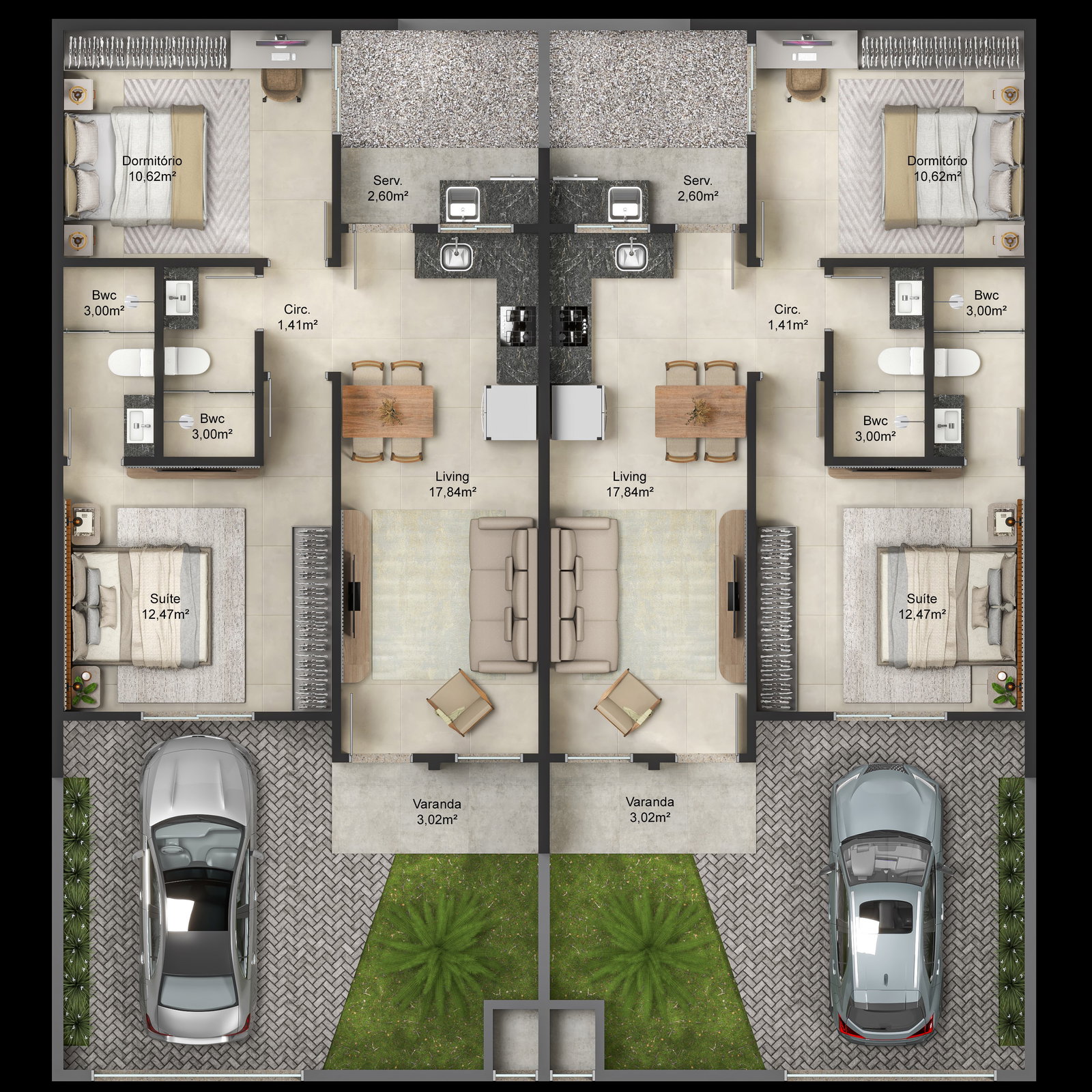 Planta 1 de ZAAD Residence